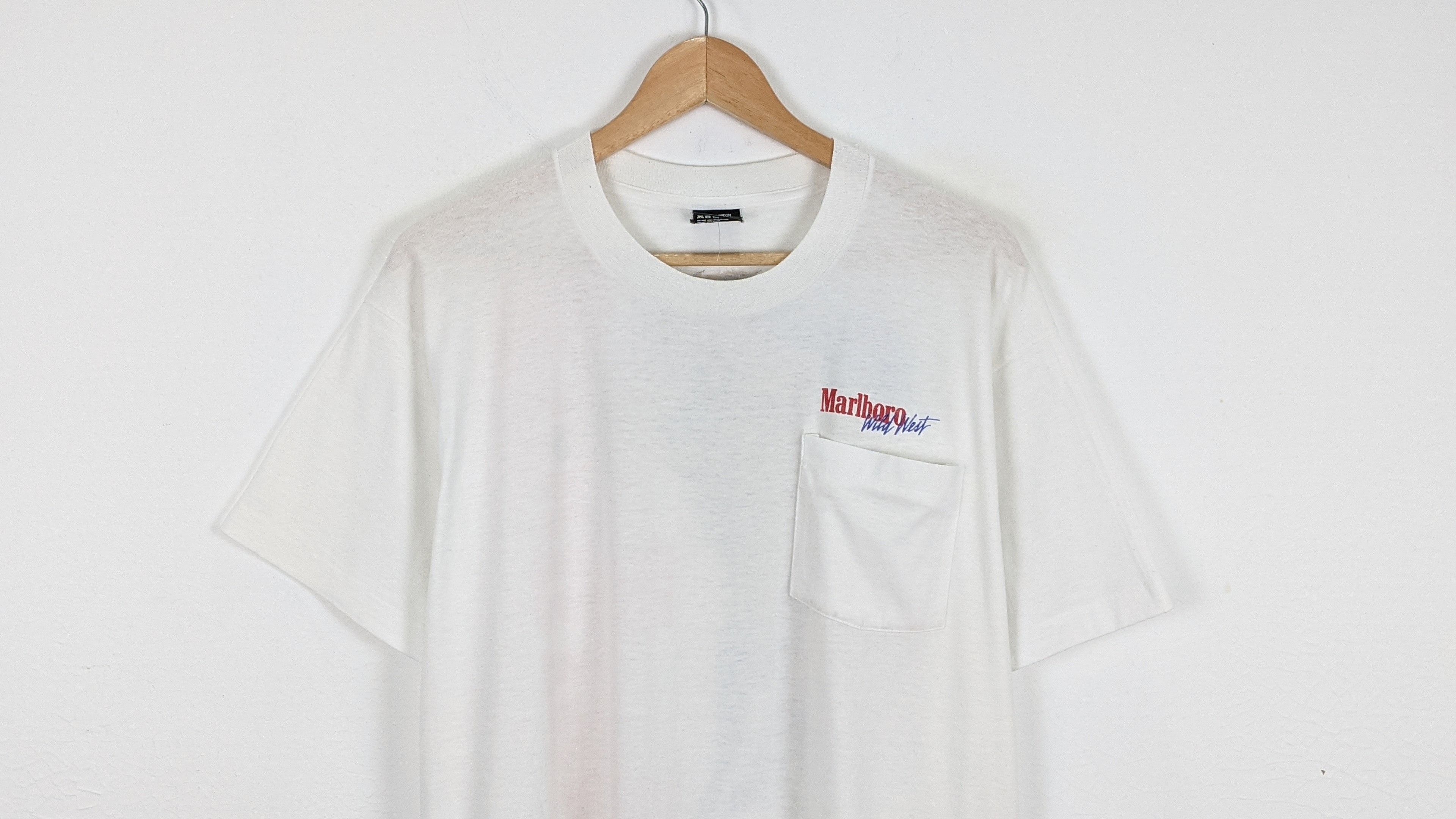 Marlboro Vintage Marlboro Classic Pocket shirt Size US XL / EU 56 / 4 - 3 Thumbnail