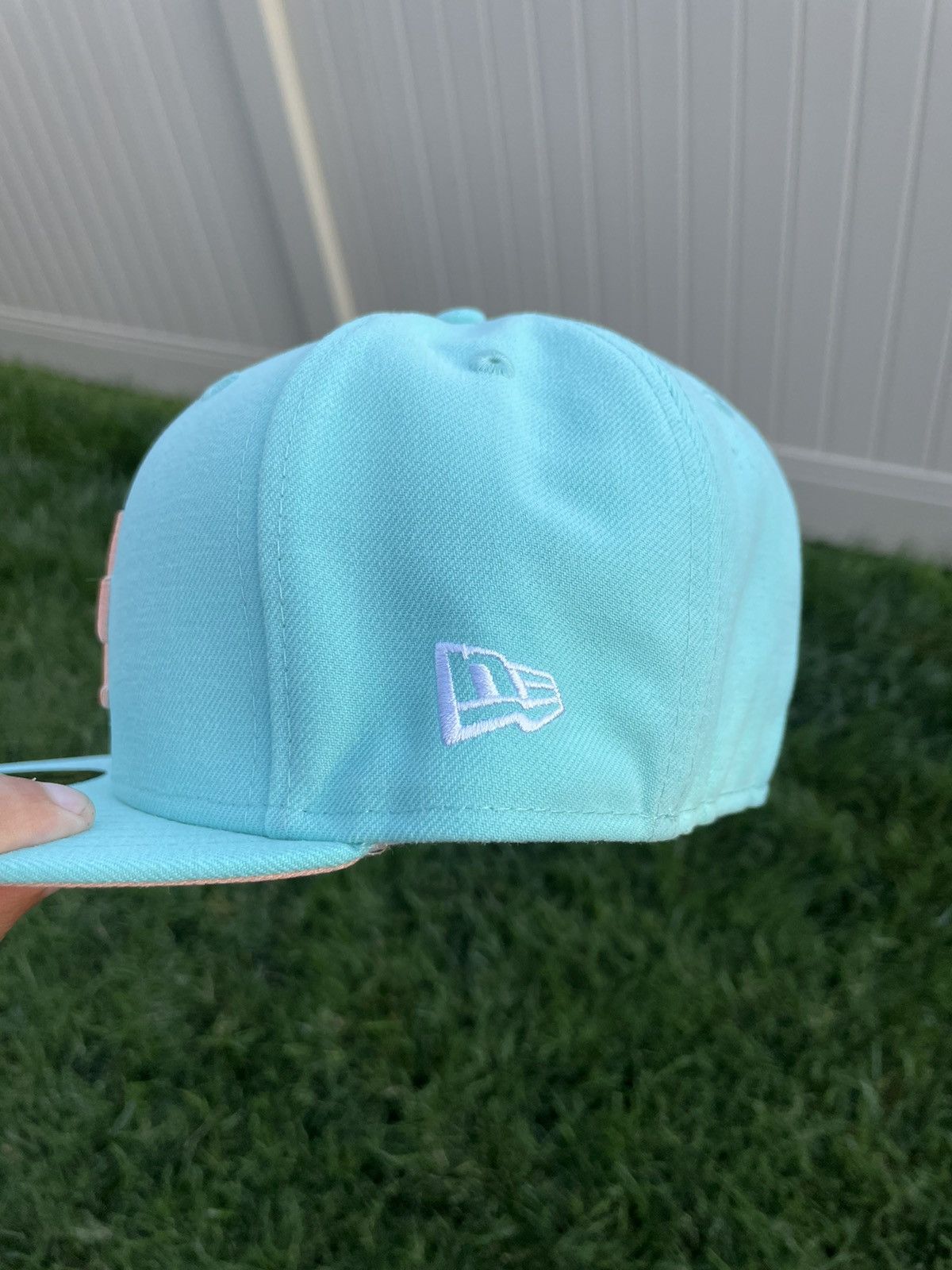 New Era Brand New 7 1/8 LA Dodgers Hat w/ Banned 1959 Sombrero Patch Size ONE SIZE - 4 Thumbnail