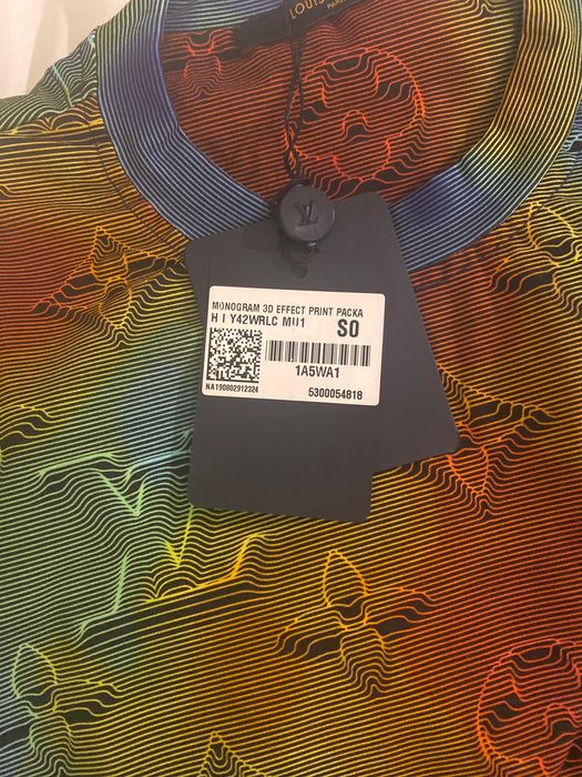 Louis Vuitton Monogram 3D Effect Packable T-Shirt