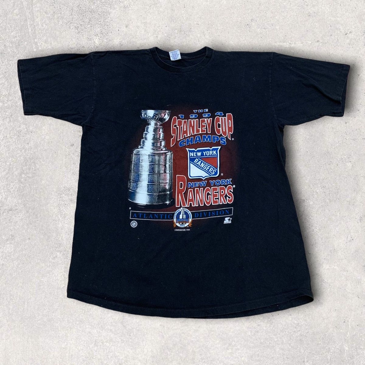 NHL × Starter × Vintage Vintage New York Rangers tee Size US XL / EU 56 / 4 - 1 Thumbnail