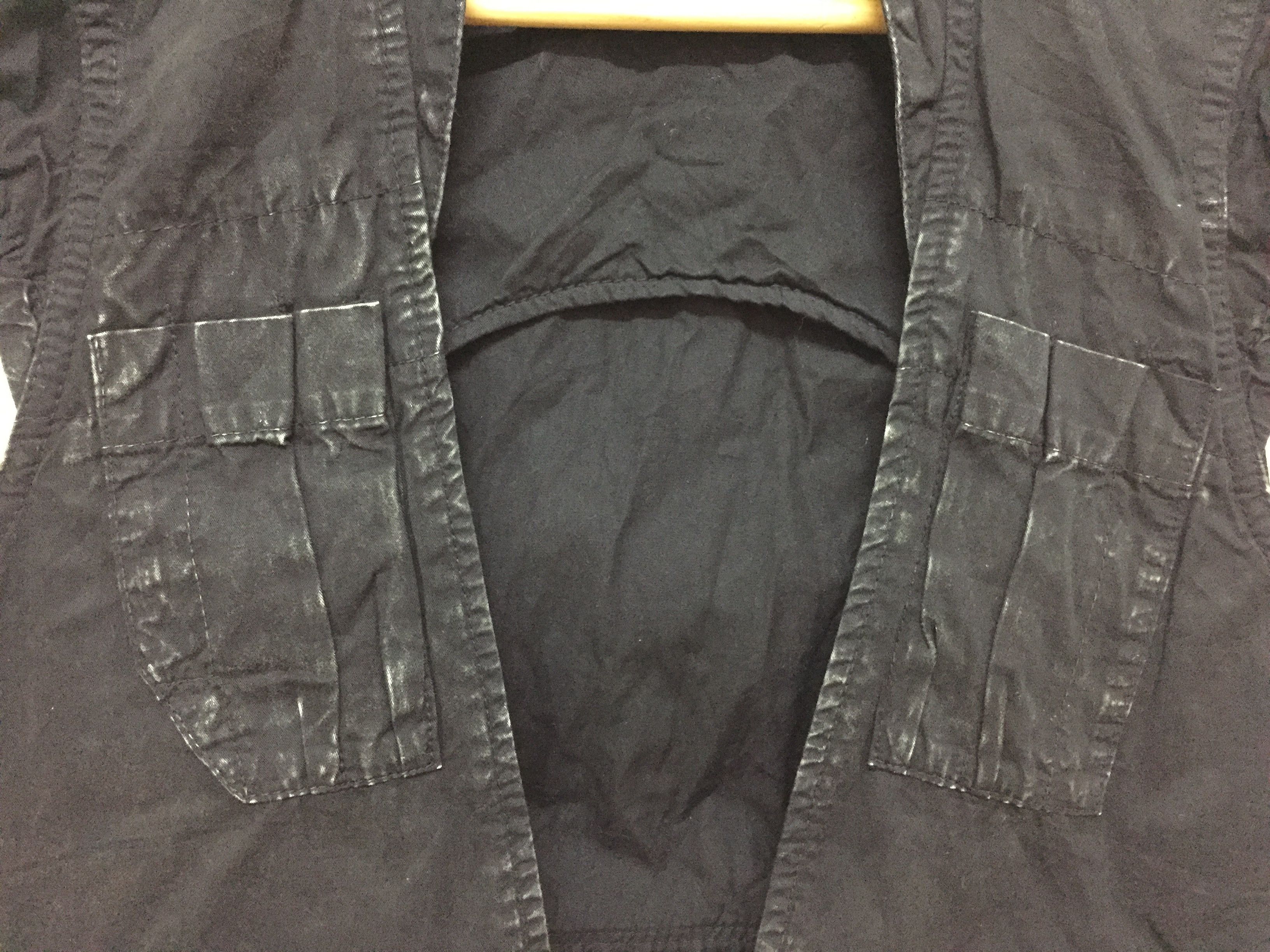 If Six Was Nine × Japanese Brand × Obelisk Vtg RNA DNA technical Vest wax splash coated Size US S / EU 44-46 / 1 - 8 Thumbnail
