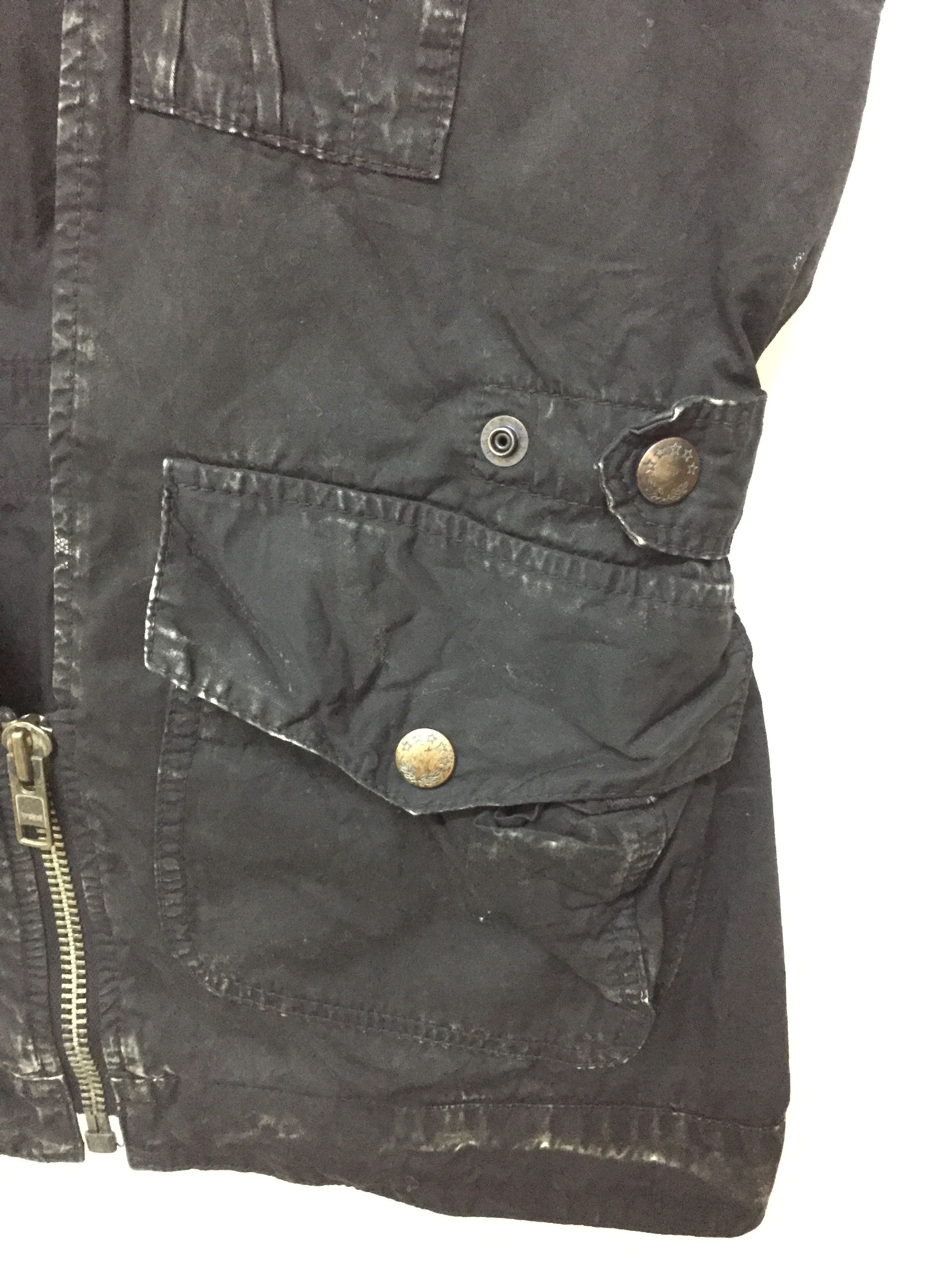 If Six Was Nine × Japanese Brand × Obelisk Vtg RNA DNA technical Vest wax splash coated Size US S / EU 44-46 / 1 - 7 Thumbnail