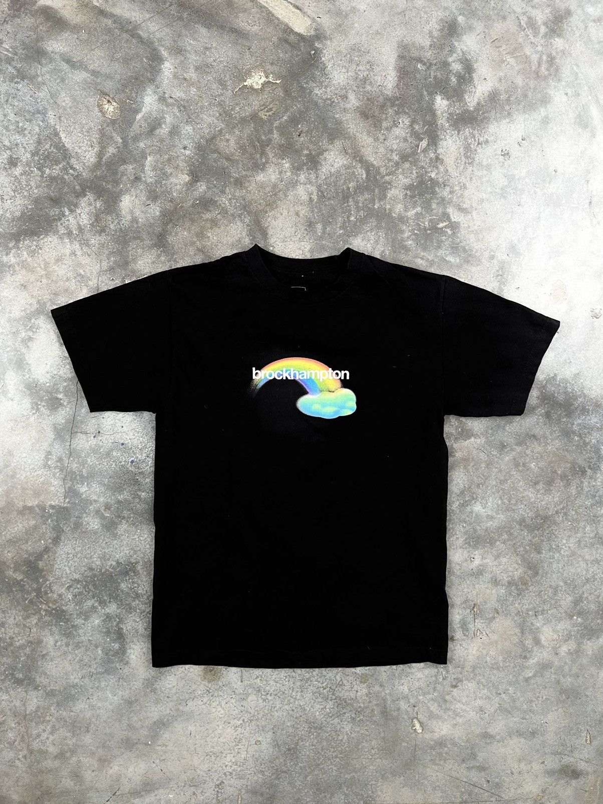 Brockhampton Brockhampton Black Rainbow Center Mini Logo Tee Medium ❄️❄️ Size US M / EU 48-50 / 2 - 1 Thumbnail