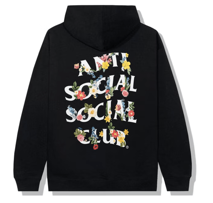 Anti Social Social Club Self Conclusion Hoodie Black Size M