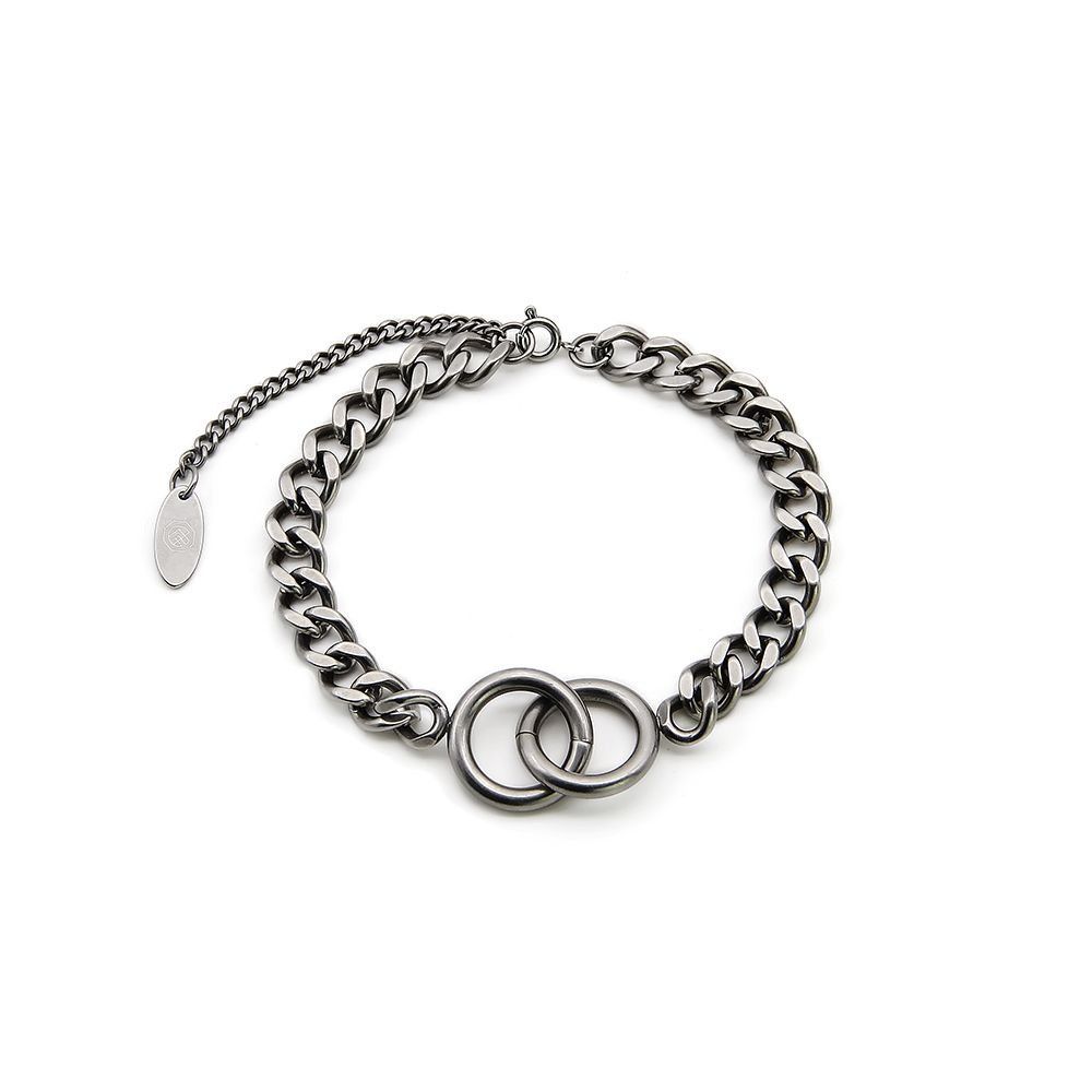 Jewelry × Vintage Vintage Fashion Men's Titanium Steel Bracelet Size ONE SIZE - 1 Thumbnail