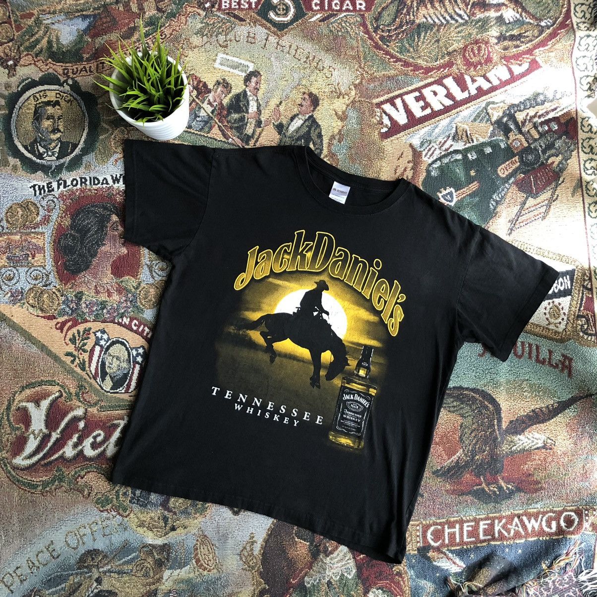 Vintage Vintage jack daniels cowboy Tennessee whisky large | Grailed