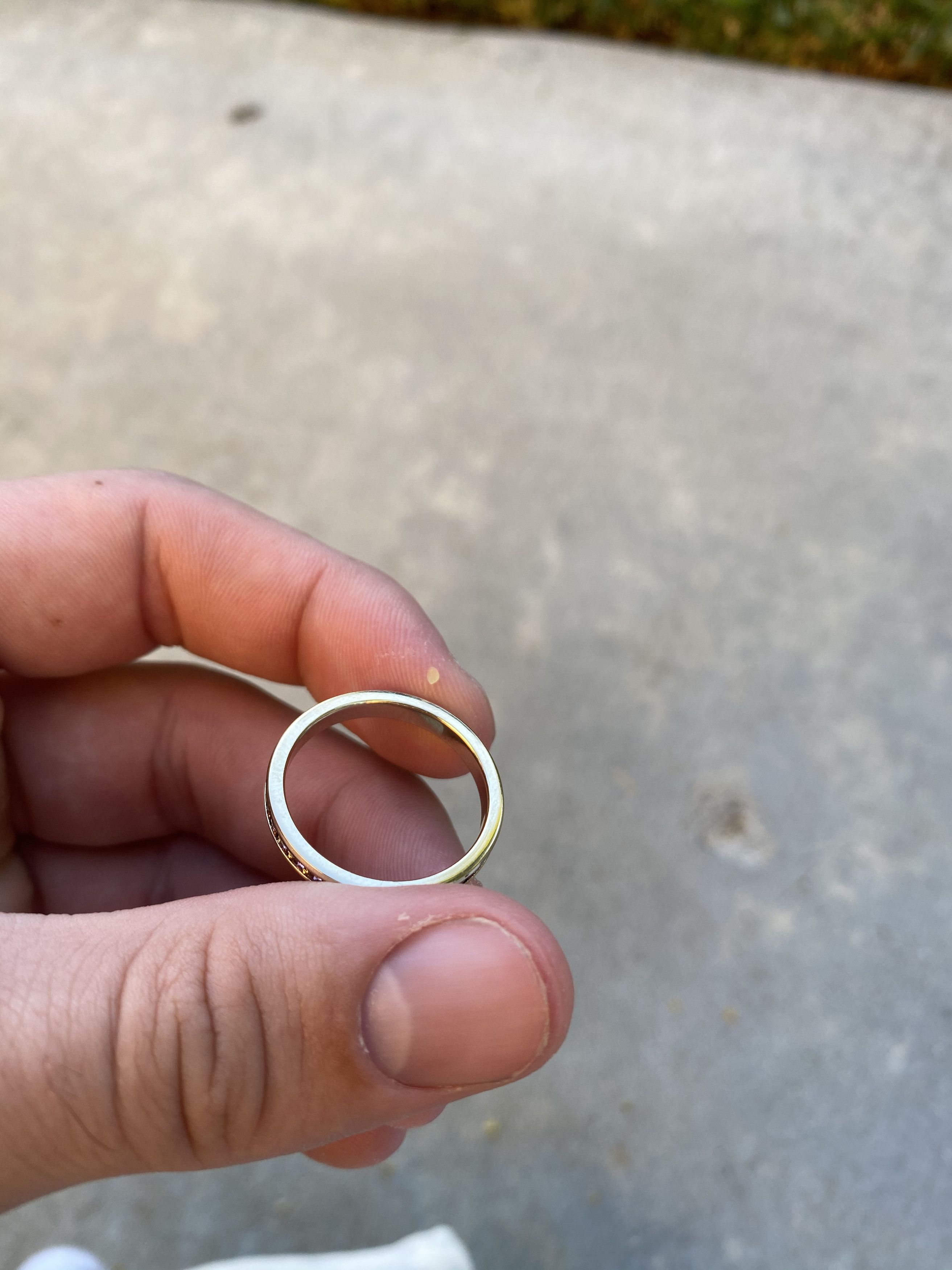 Other Gold Ruby Ring (PVD) Size ONE SIZE - 3 Thumbnail