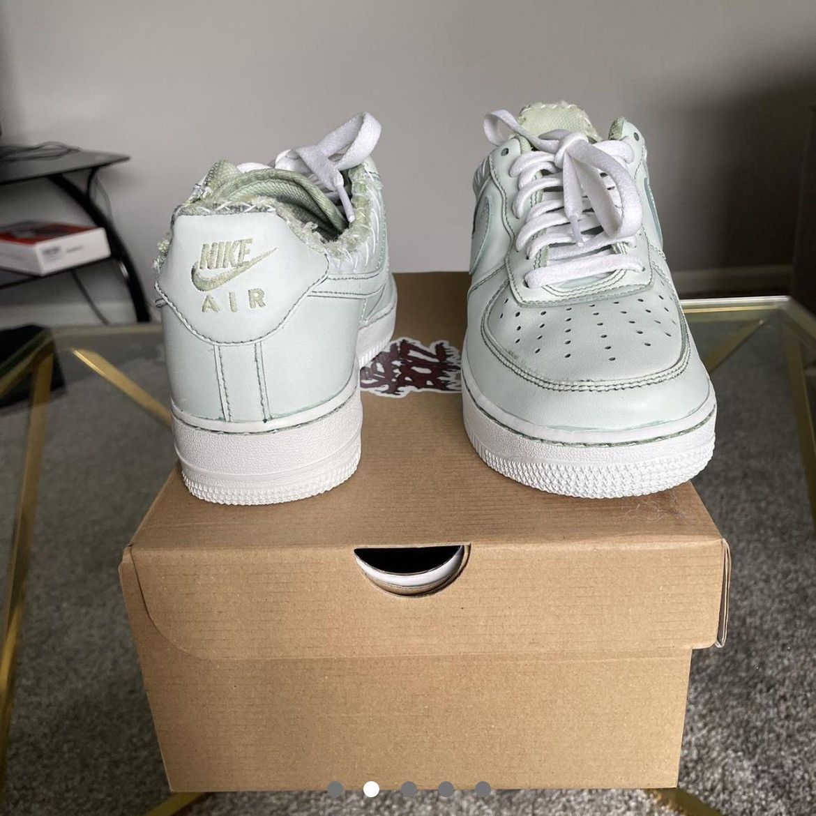 Nike stealboyz steal force 1 mint green Size US 8 / EU 41 - 2 Thumbnail