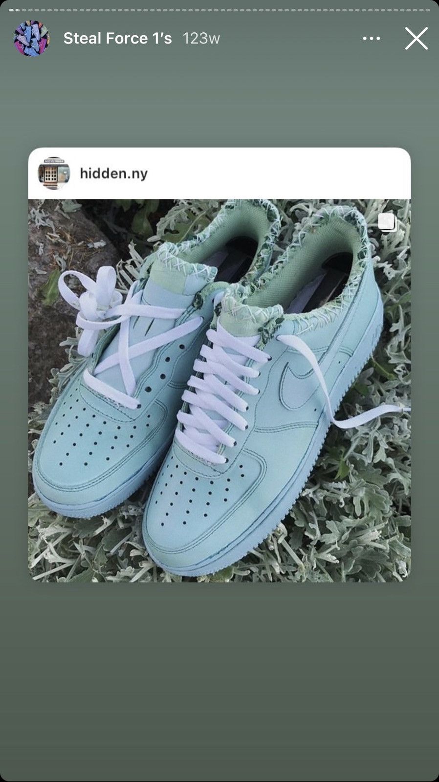 Nike stealboyz steal force 1 mint green Size US 8 / EU 41 - 7 Thumbnail