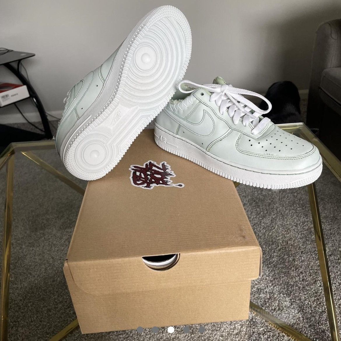 Nike stealboyz steal force 1 mint green Size US 8 / EU 41 - 3 Thumbnail