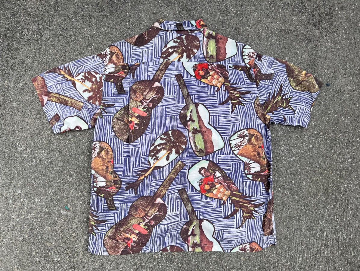 Sun Surf Sun Surf Toyo Japan Open Collar 100% Rayon Hawaiian Shirt Size US M / EU 48-50 / 2 - 2 Thumbnail