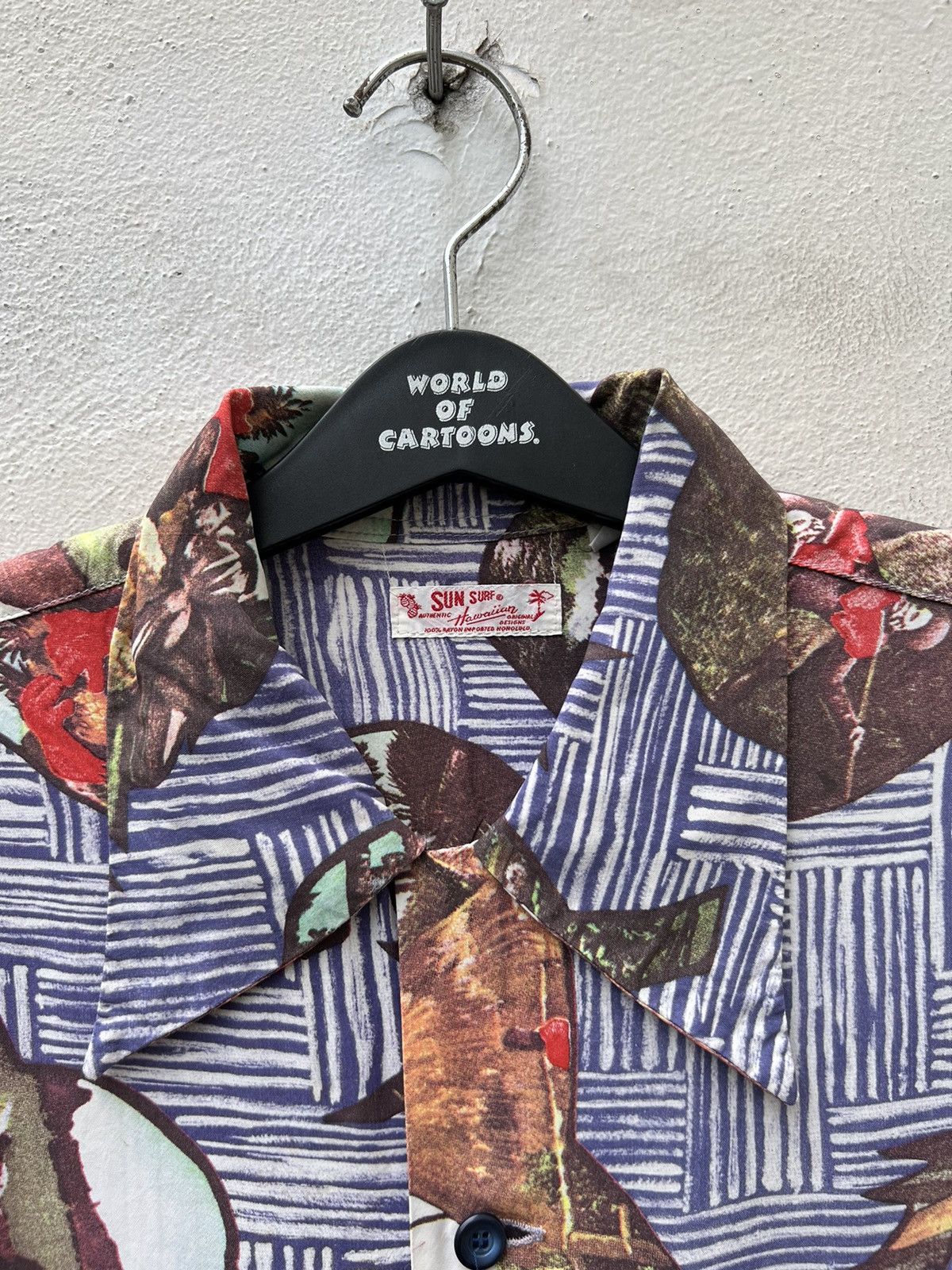 Sun Surf Sun Surf Toyo Japan Open Collar 100% Rayon Hawaiian Shirt Size US M / EU 48-50 / 2 - 6 Thumbnail
