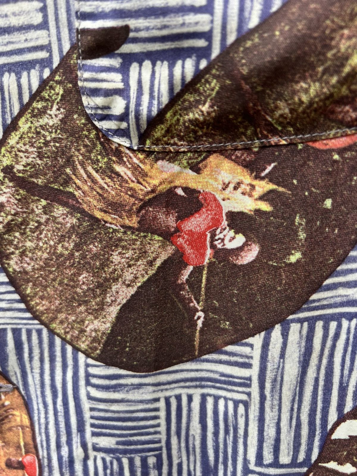 Sun Surf Sun Surf Toyo Japan Open Collar 100% Rayon Hawaiian Shirt Size US M / EU 48-50 / 2 - 11 Thumbnail