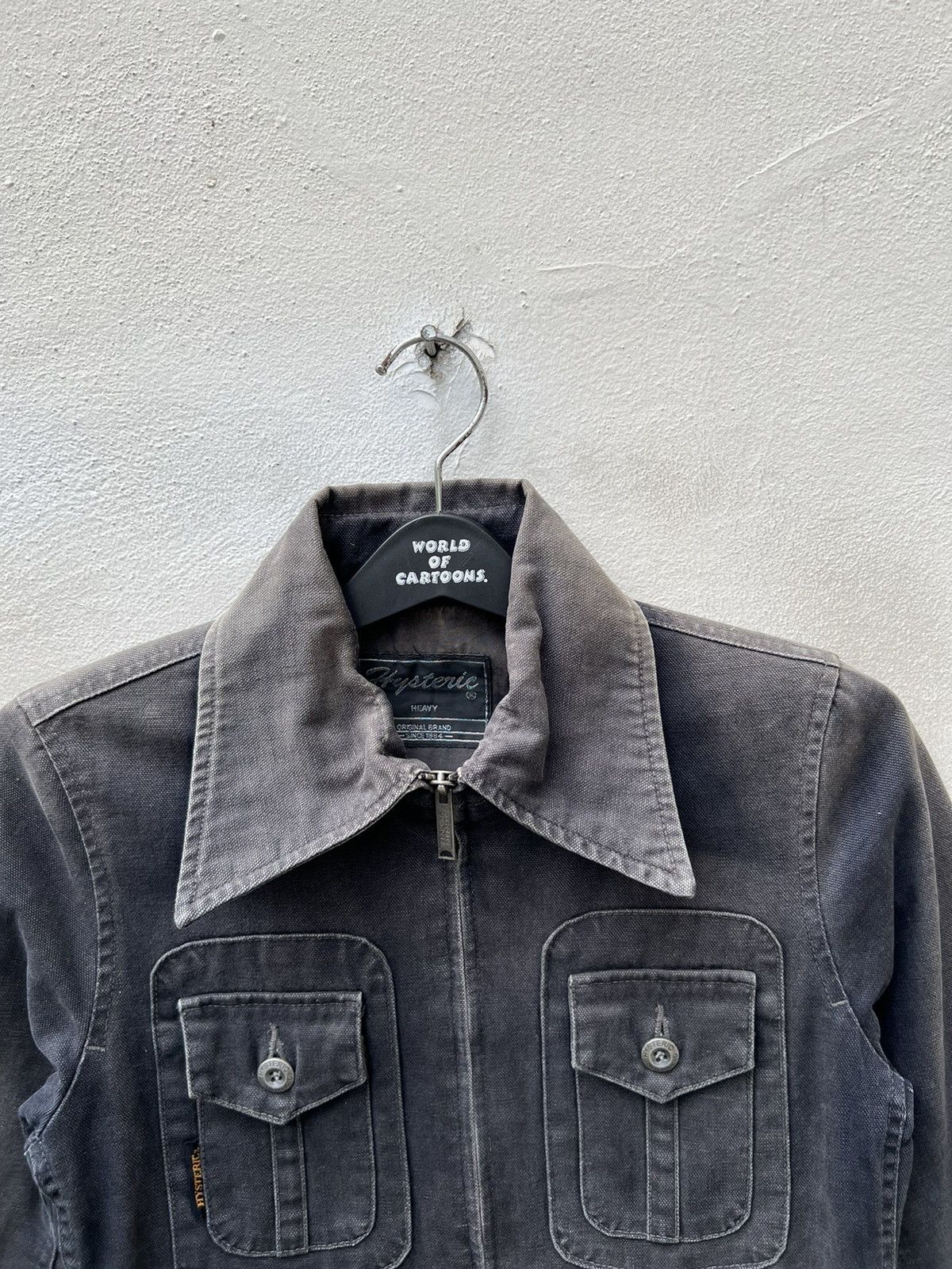 Hysteric Glamour × Vintage Vintage Hysteric Glamour Sun Faded Black Sports Jacket Size US S / EU 44-46 / 1 - 7 Thumbnail
