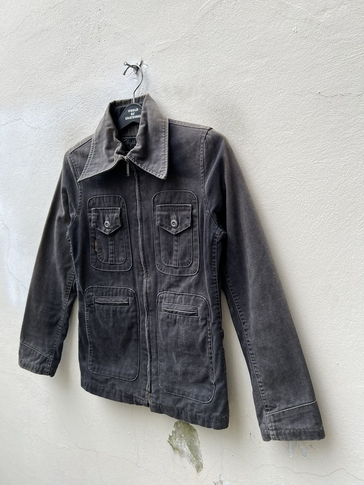 Hysteric Glamour × Vintage Vintage Hysteric Glamour Sun Faded Black Sports Jacket Size US S / EU 44-46 / 1 - 8 Thumbnail