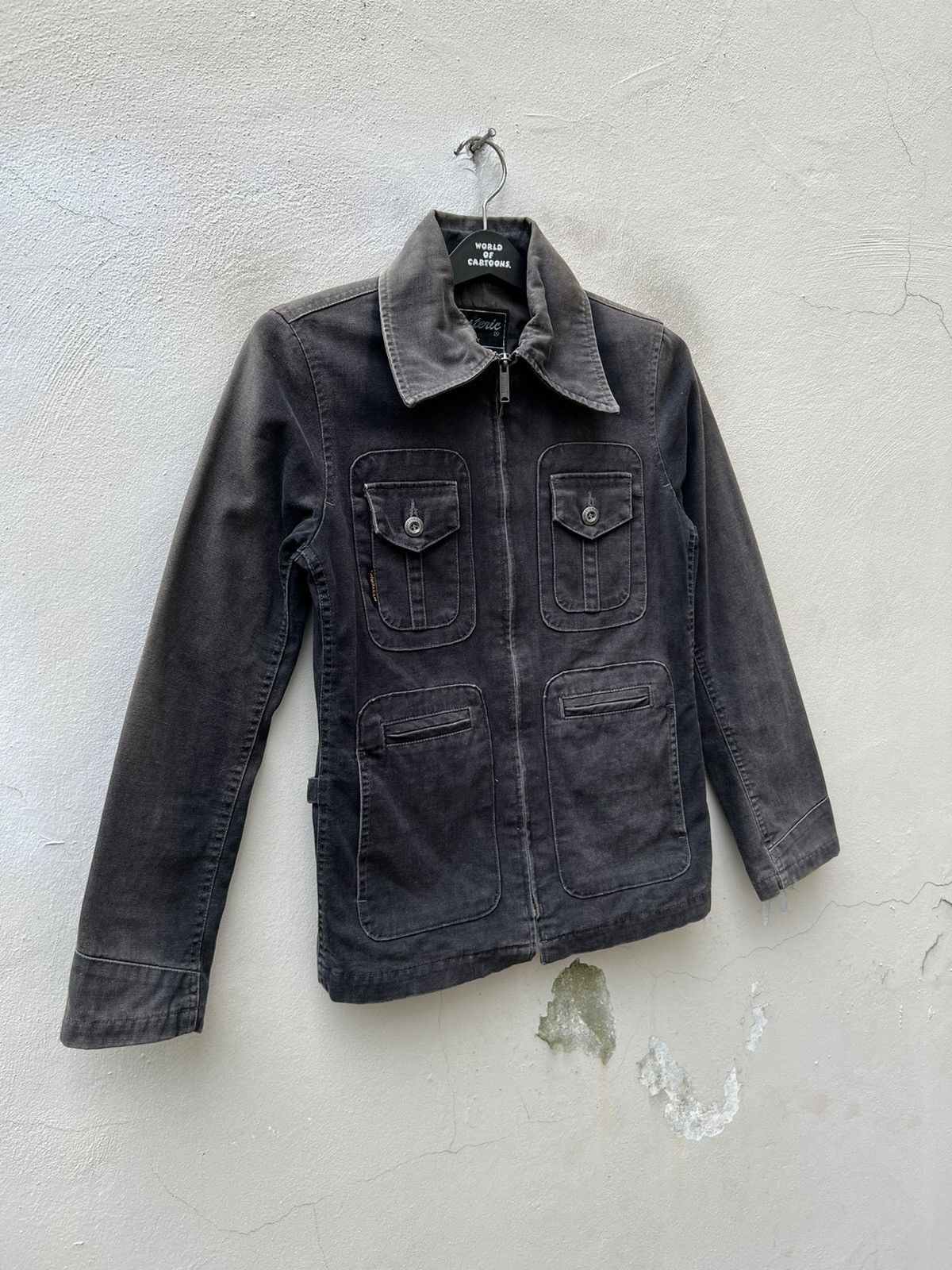 Hysteric Glamour × Vintage Vintage Hysteric Glamour Sun Faded Black Sports Jacket Size US S / EU 44-46 / 1 - 11 Thumbnail