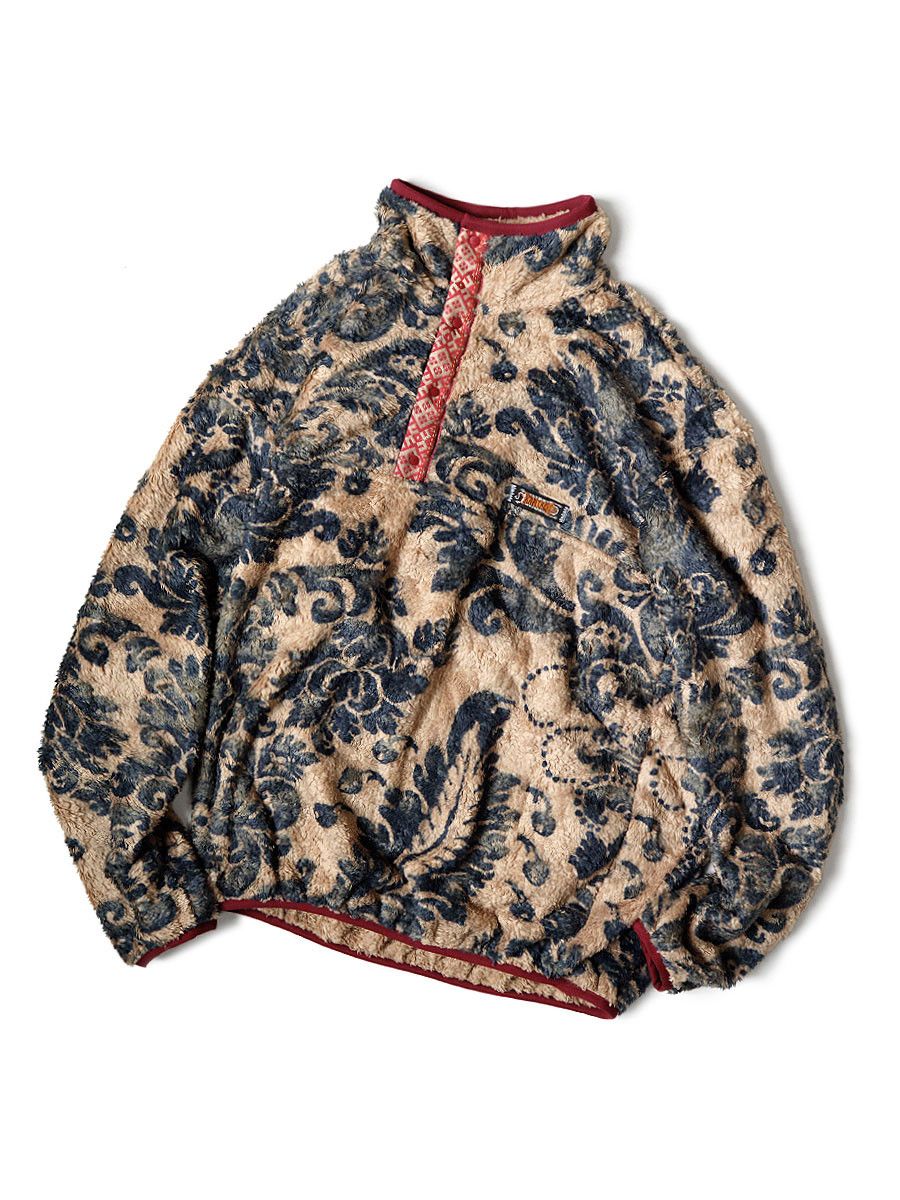Kapital Kapital Damask Snap T Fleece Jacket Size US S / EU 44-46 / 1 - 1 Thumbnail