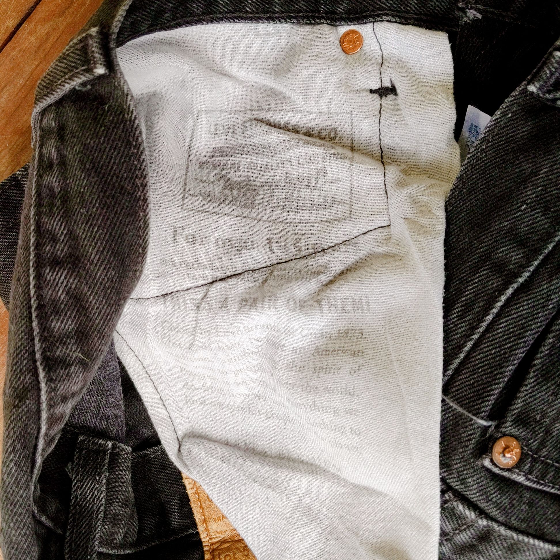 Jean × Levi's × Vintage Vintage Levis 511 29x32 Distressed Denim Pants Size US 30 / EU 46 - 15 Thumbnail