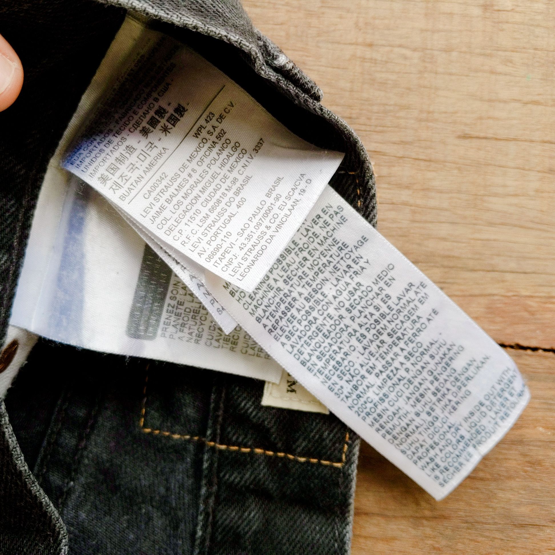 Jean × Levi's × Vintage Vintage Levis 511 29x32 Distressed Denim Pants Size US 30 / EU 46 - 2 Thumbnail