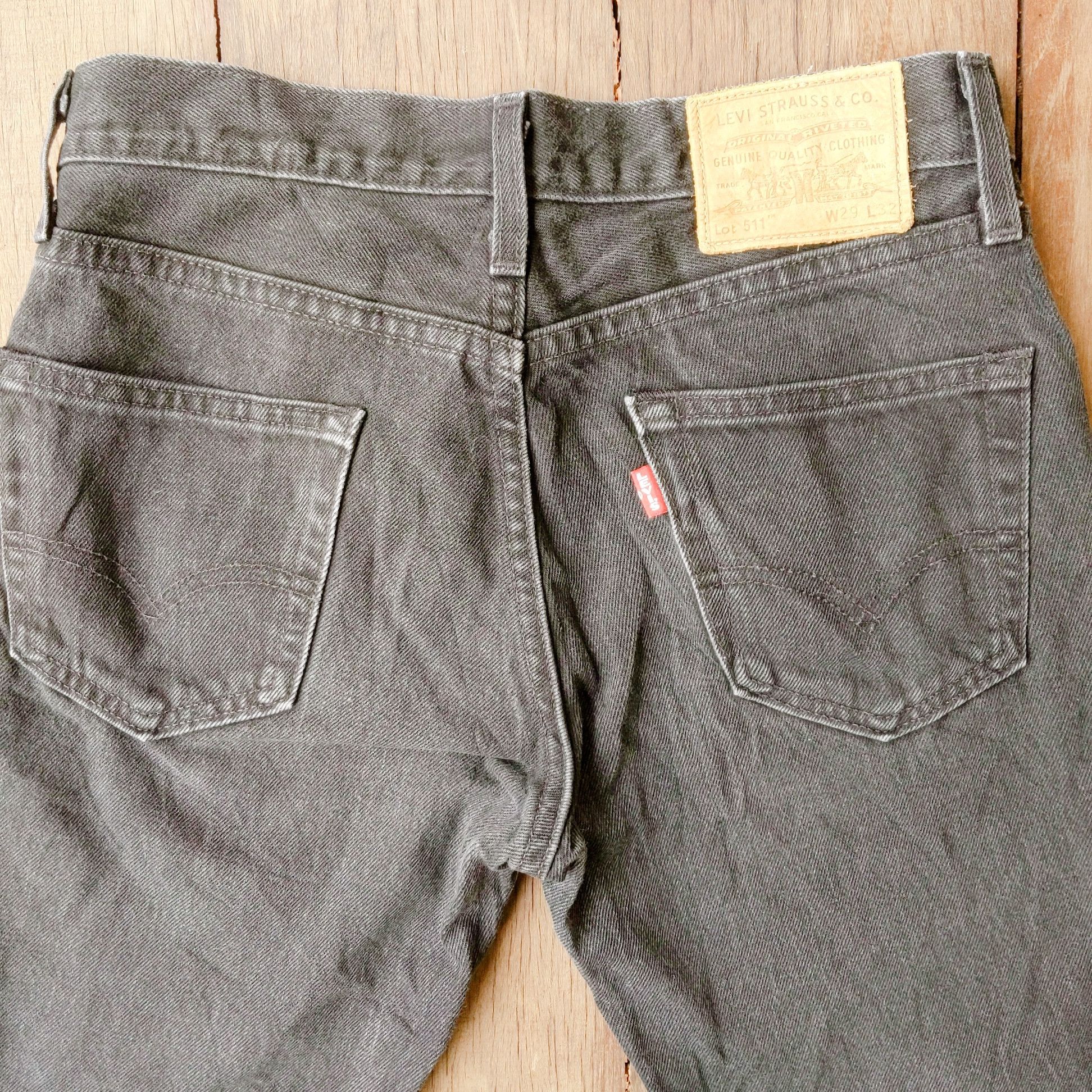 Jean × Levi's × Vintage Vintage Levis 511 29x32 Distressed Denim Pants Size US 30 / EU 46 - 13 Thumbnail
