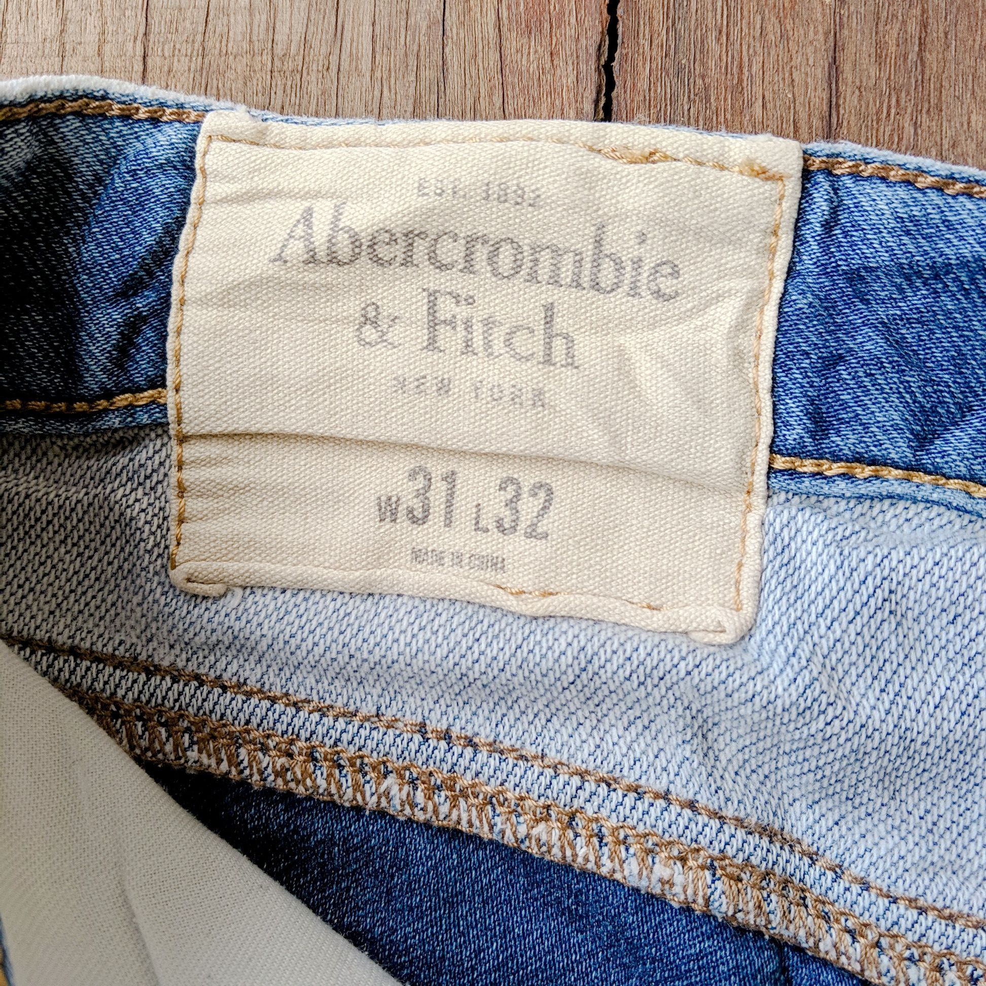 Japanese Brand × Jean × Vintage Vintage Abercrombie & Fitch Light Wash Denim Jean Pants W32 Size US 32 / EU 48 - 8 Thumbnail