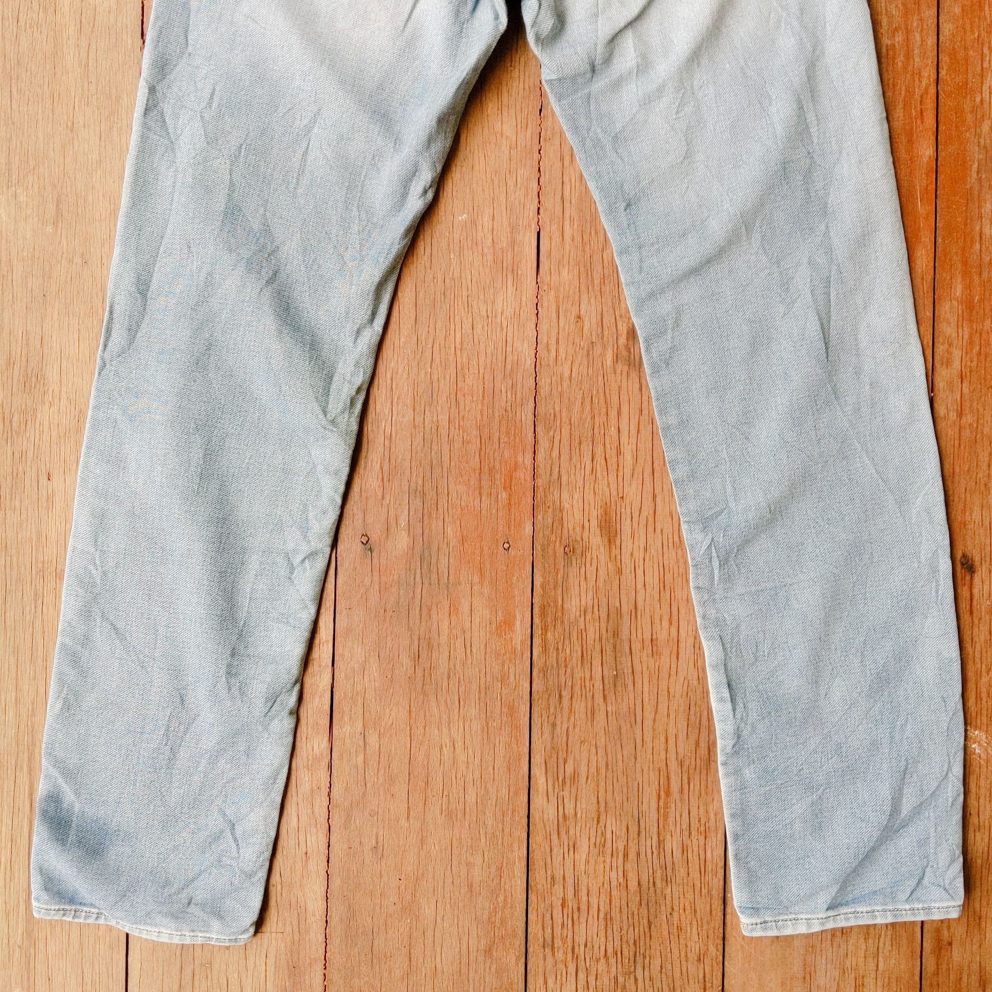 Japanese Brand × Jean × Vintage Vintage Abercrombie & Fitch Light Wash Denim Jean Pants W32 Size US 32 / EU 48 - 2 Thumbnail