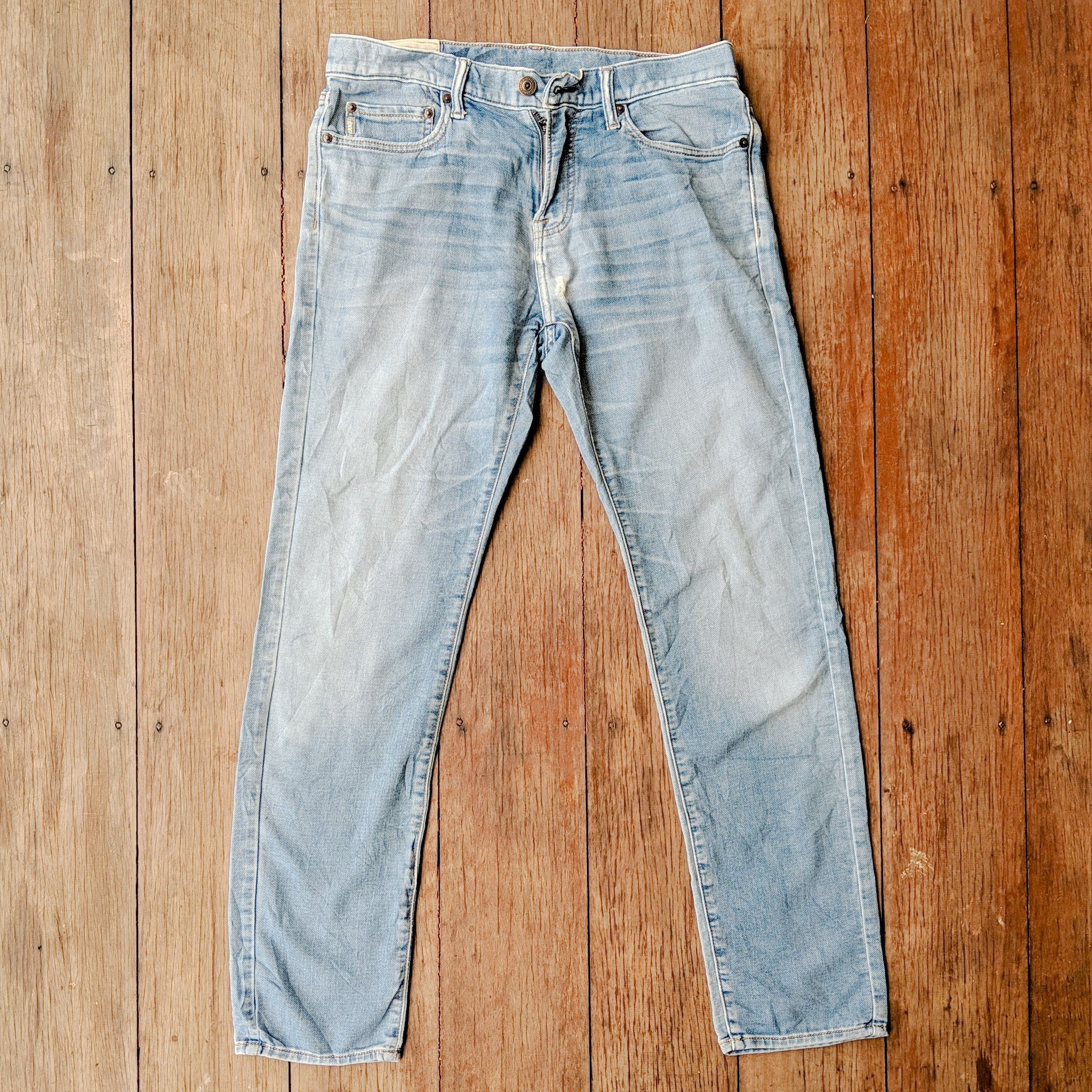 Japanese Brand × Jean × Vintage Vintage Abercrombie & Fitch Light Wash Denim Jean Pants W32 Size US 32 / EU 48 - 1 Thumbnail