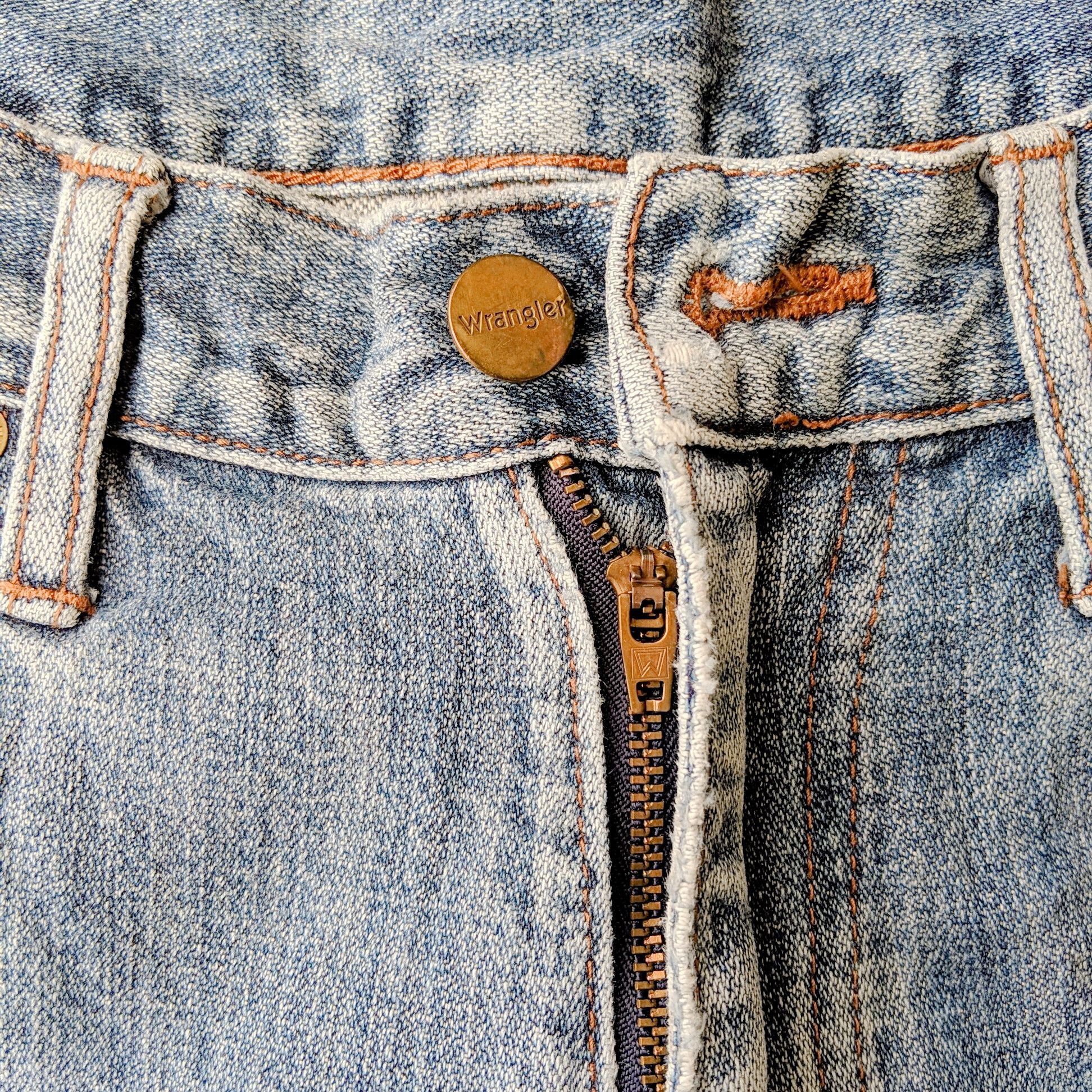 Japanese Brand × Jean × Vintage Vintage Wrangler W30 Faded Distressed Denim Jean Pants Size US 30 / EU 46 - 10 Thumbnail