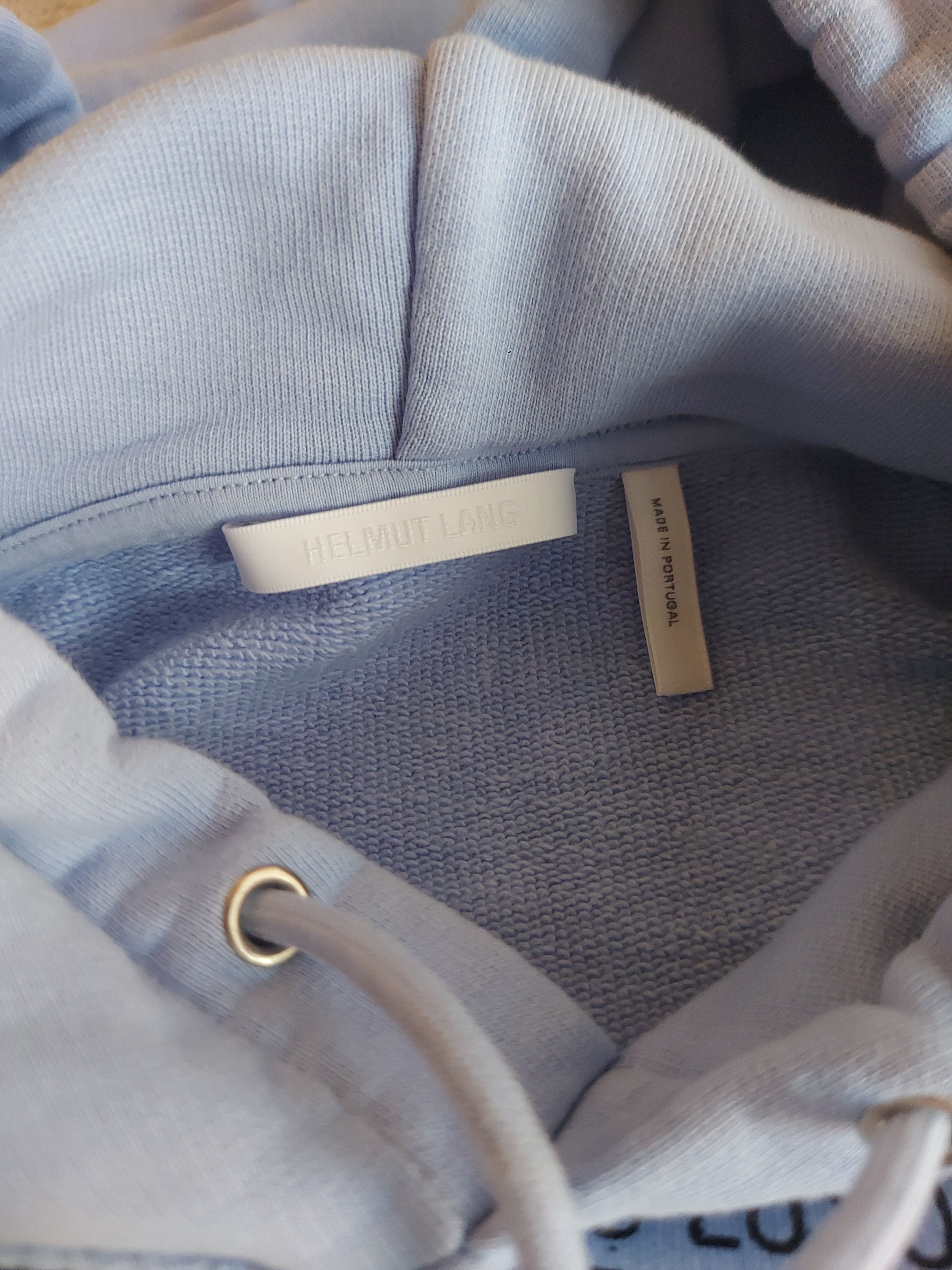 Helmut Lang Helmut Lang Mini Text Hoodie Size US M / EU 48-50 / 2 - 2 Thumbnail