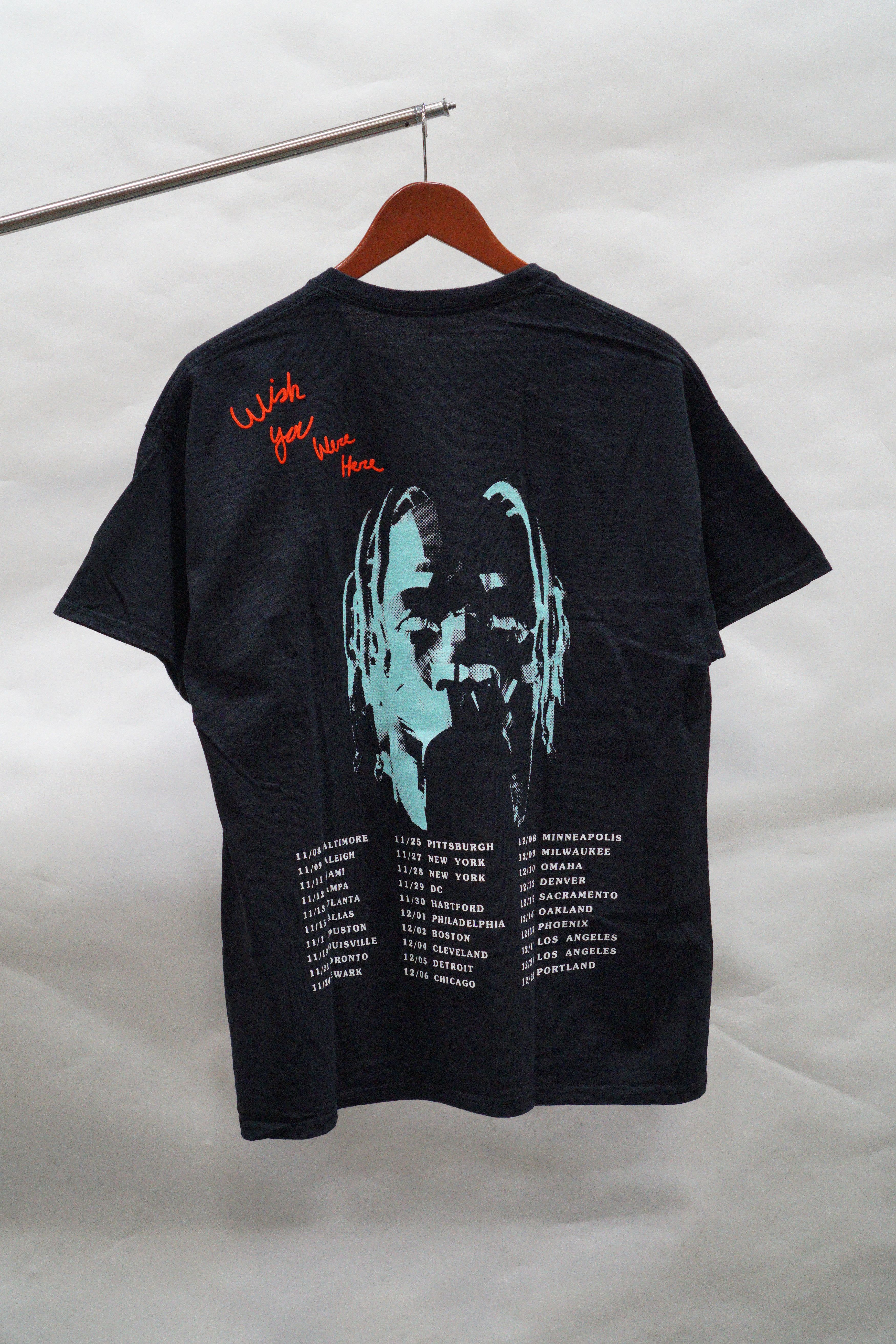 Travis Scott TRAVIS SCOTT Astroworld Tour Tee Black Size US L / EU 52-54 / 3 - 2 Thumbnail