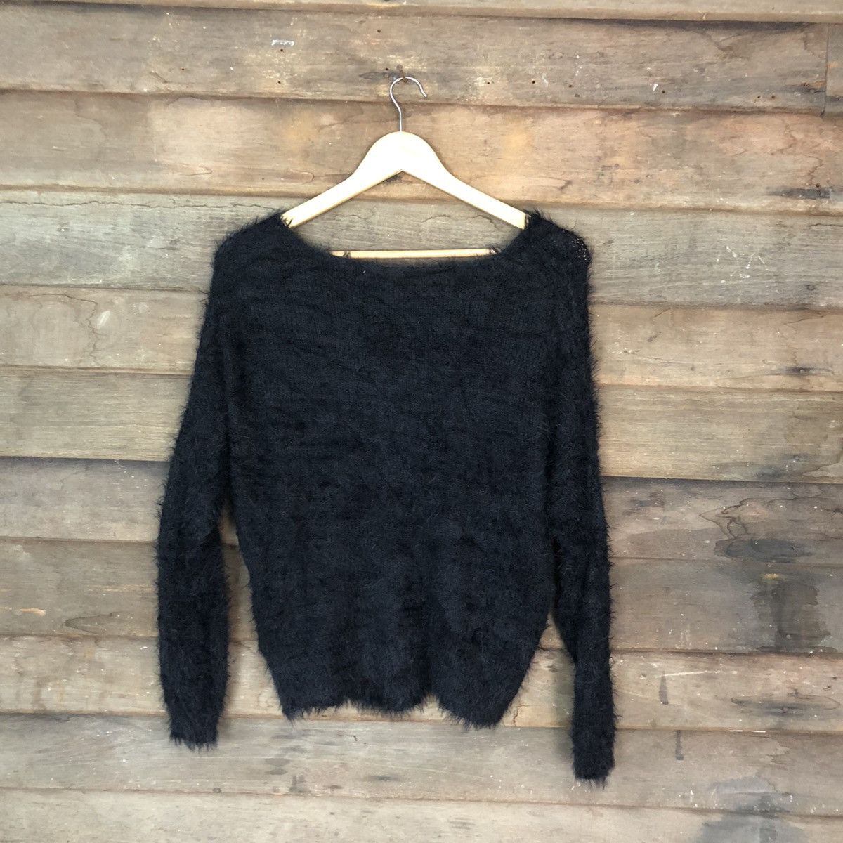 Homespun Knitwear × Japanese Brand Archives Shag Shaggy Fur fleece Mohair Knitwear #7027 Size M / US 6-8 / IT 42-44 - 9 Thumbnail