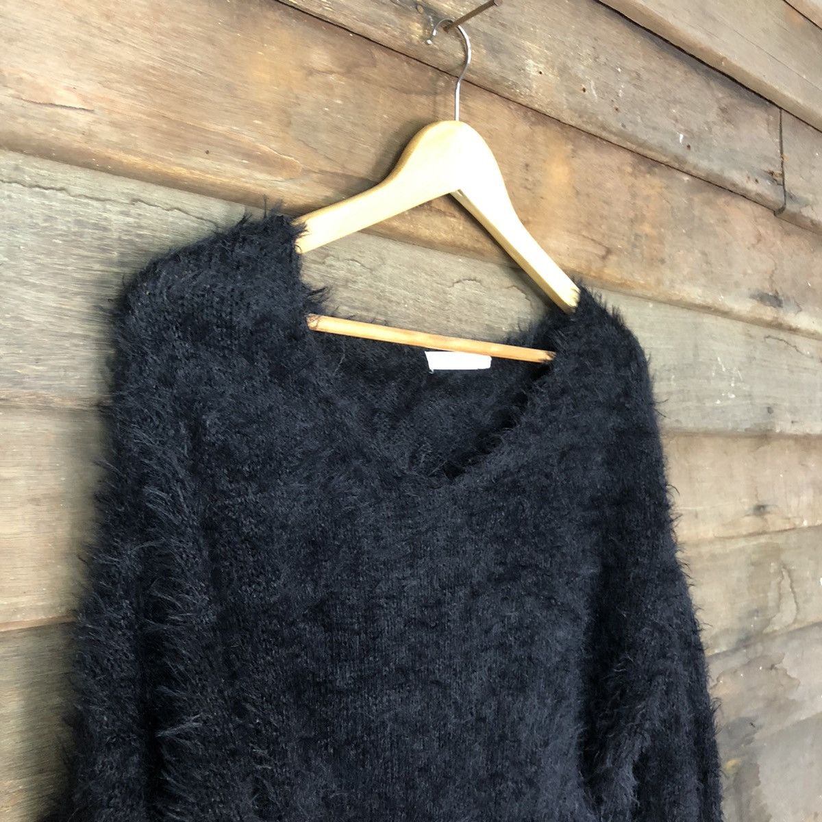 Homespun Knitwear × Japanese Brand Archives Shag Shaggy Fur fleece Mohair Knitwear #7027 Size M / US 6-8 / IT 42-44 - 6 Thumbnail