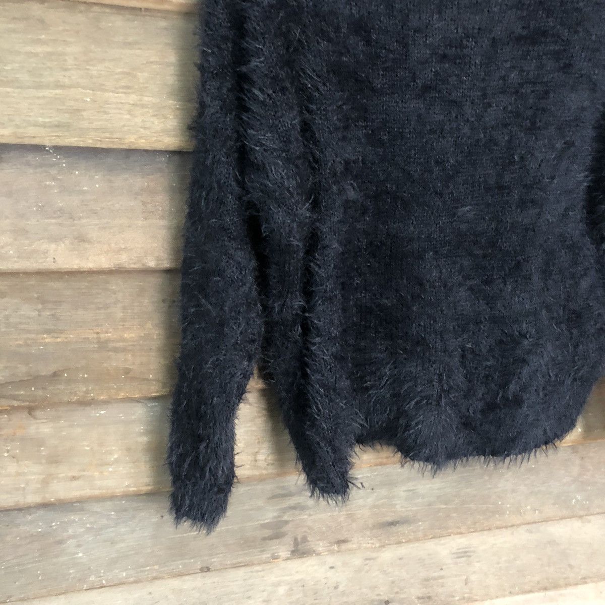 Homespun Knitwear × Japanese Brand Archives Shag Shaggy Fur fleece Mohair Knitwear #7027 Size M / US 6-8 / IT 42-44 - 4 Thumbnail