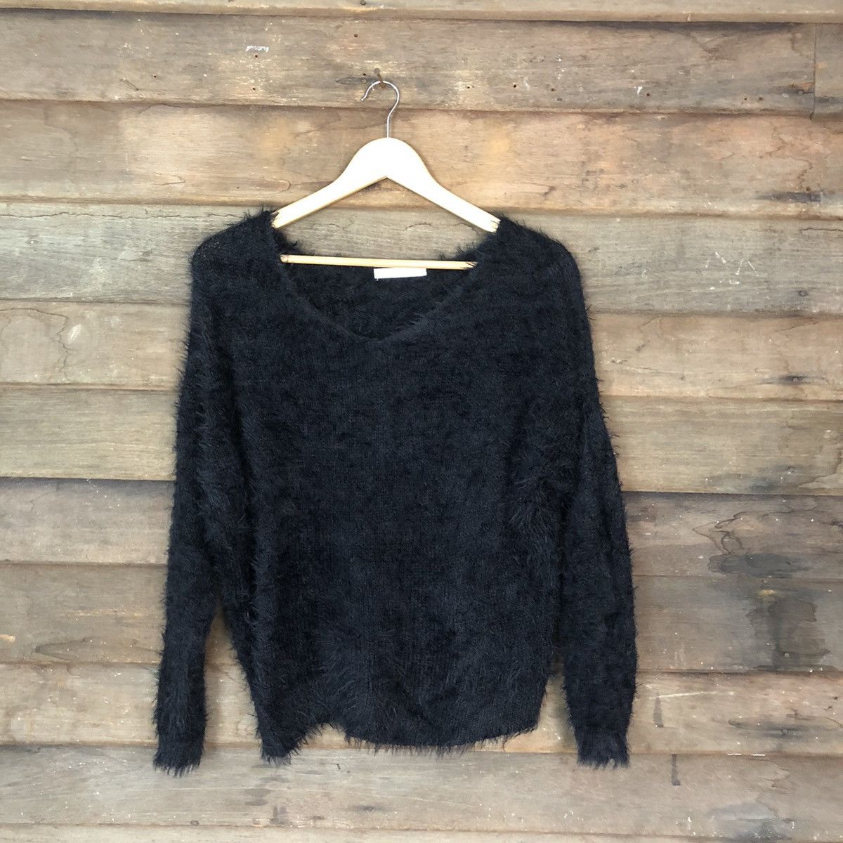 Homespun Knitwear × Japanese Brand Archives Shag Shaggy Fur fleece Mohair Knitwear #7027 Size M / US 6-8 / IT 42-44 - 1 Thumbnail
