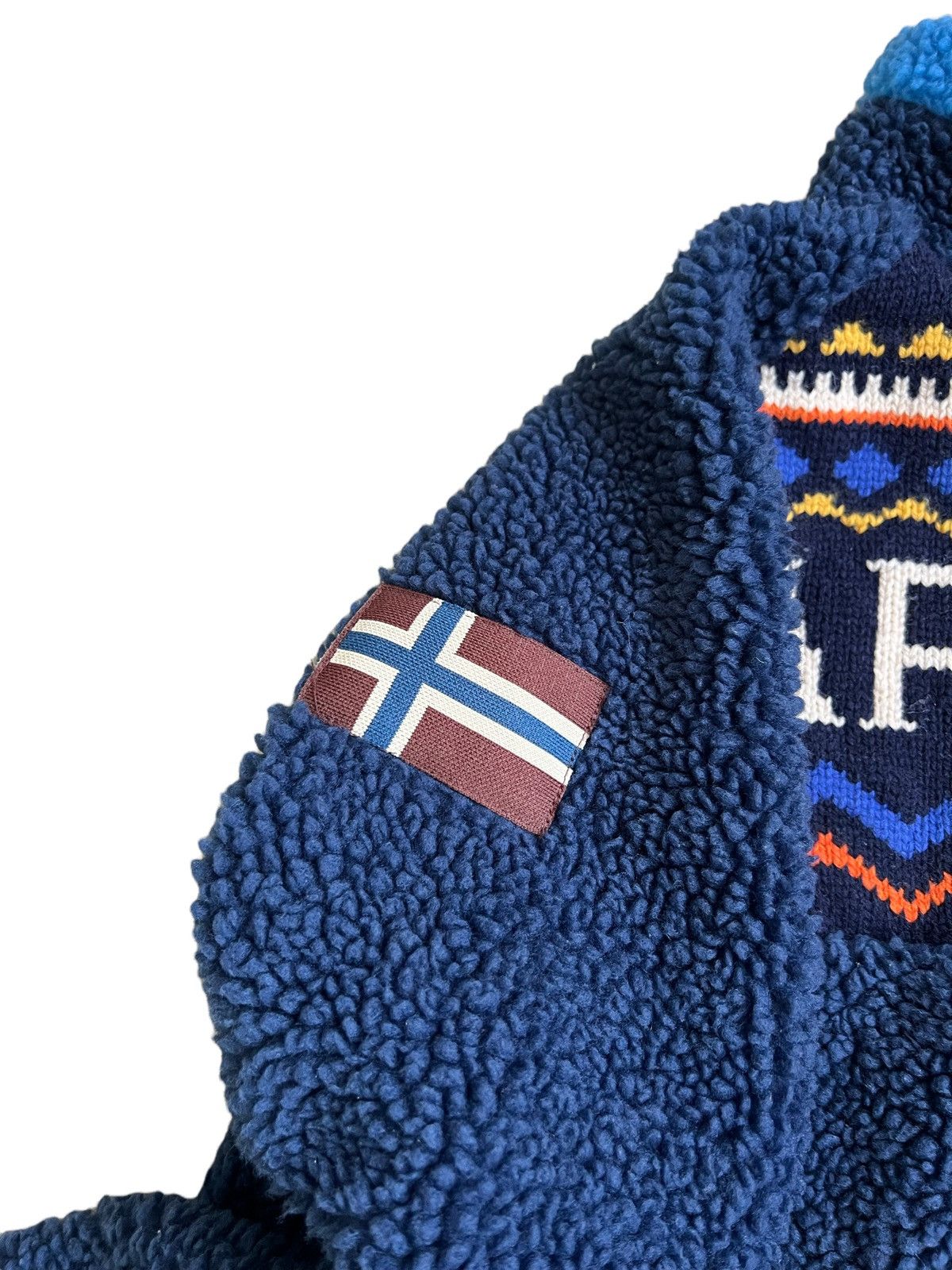 Napapijri 🔥Napapijri Thia Fleece Jacket/Napapijri Logo Sherpa Jacket Size US L / EU 52-54 / 3 - 7 Thumbnail