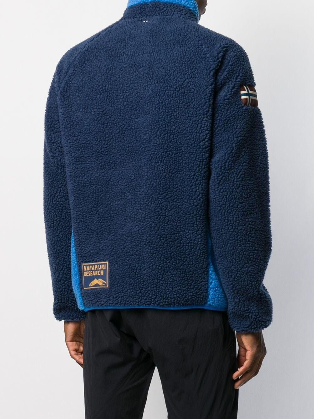 Napapijri 🔥Napapijri Thia Fleece Jacket/Napapijri Logo Sherpa Jacket Size US L / EU 52-54 / 3 - 25 Thumbnail