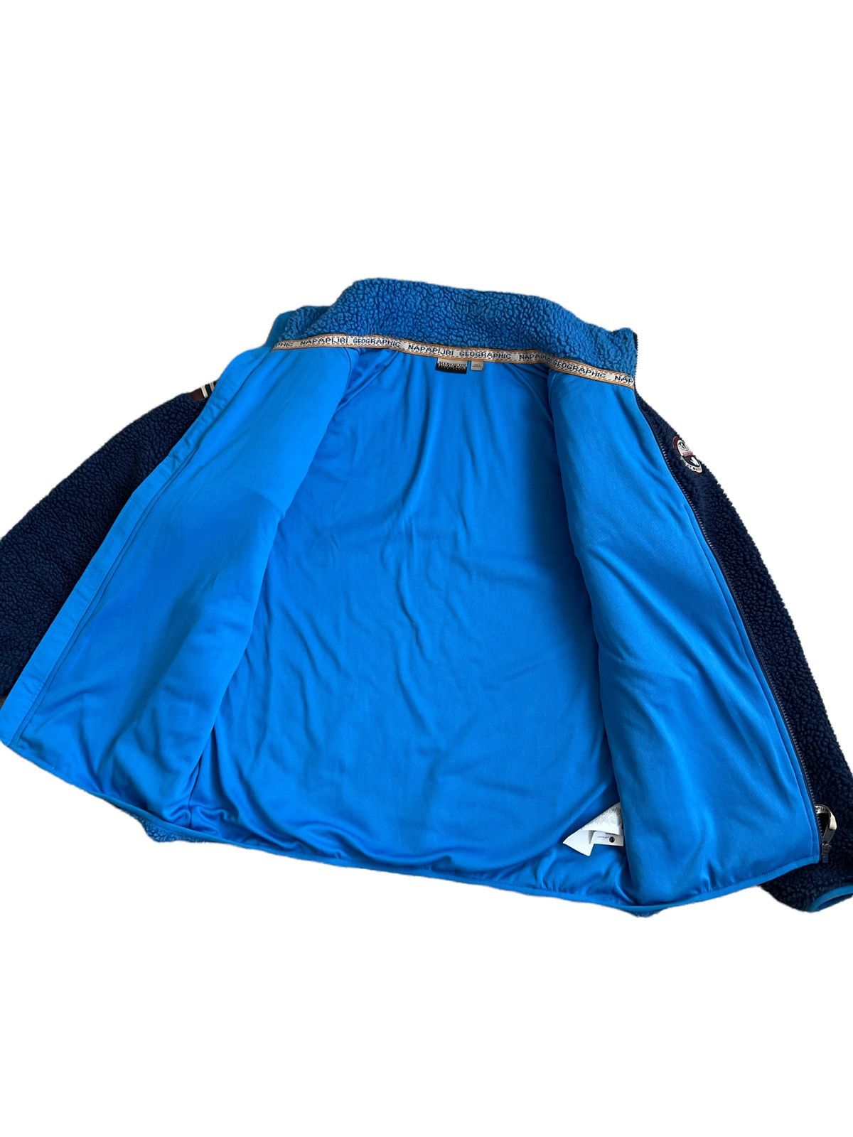 Napapijri 🔥Napapijri Thia Fleece Jacket/Napapijri Logo Sherpa Jacket Size US L / EU 52-54 / 3 - 12 Thumbnail