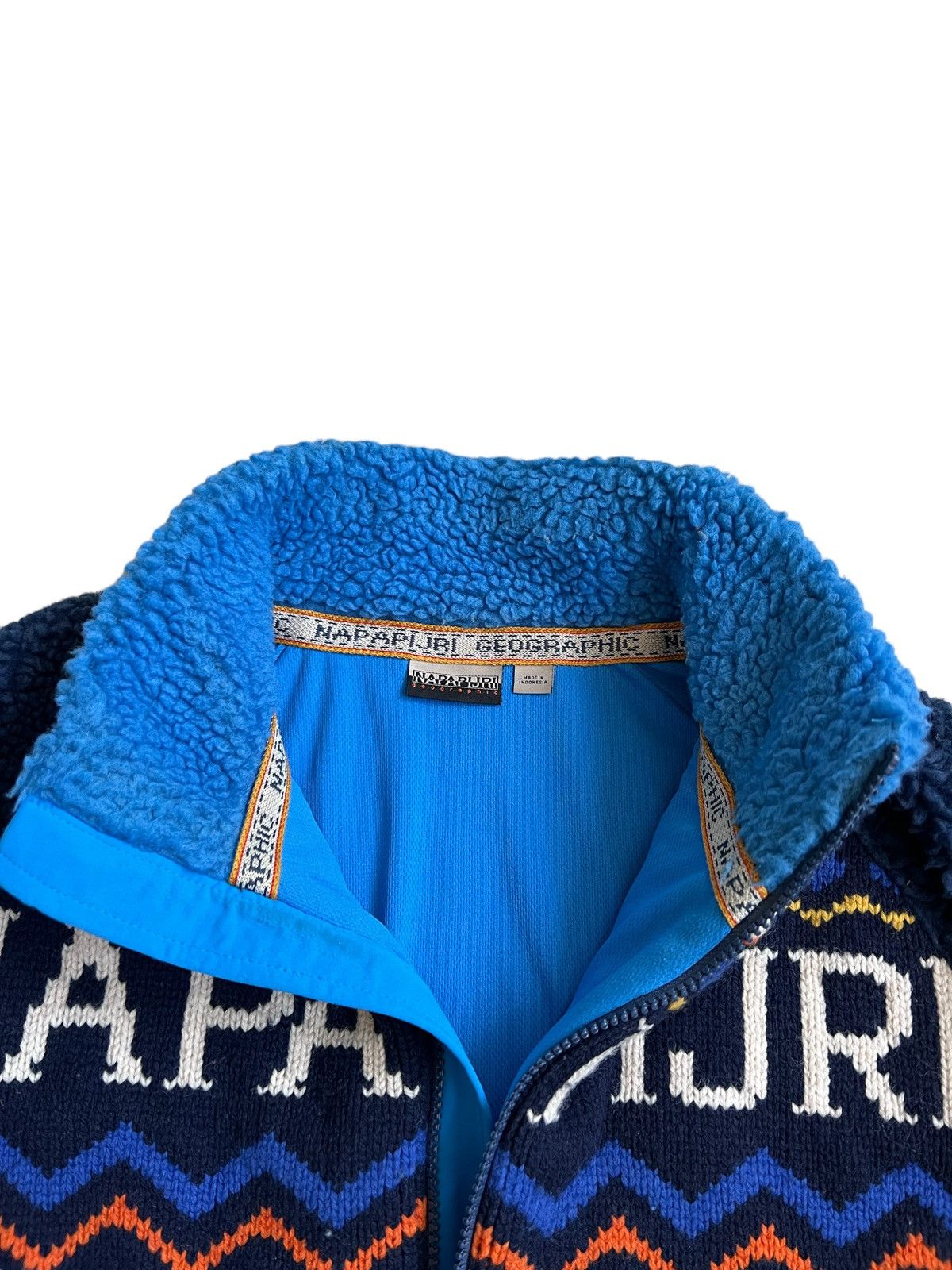 Napapijri 🔥Napapijri Thia Fleece Jacket/Napapijri Logo Sherpa Jacket Size US L / EU 52-54 / 3 - 10 Thumbnail