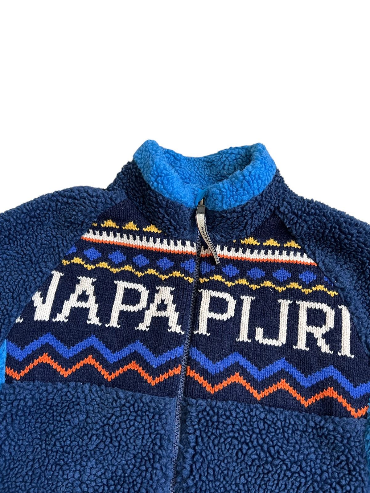 Napapijri 🔥Napapijri Thia Fleece Jacket/Napapijri Logo Sherpa Jacket Size US L / EU 52-54 / 3 - 5 Thumbnail