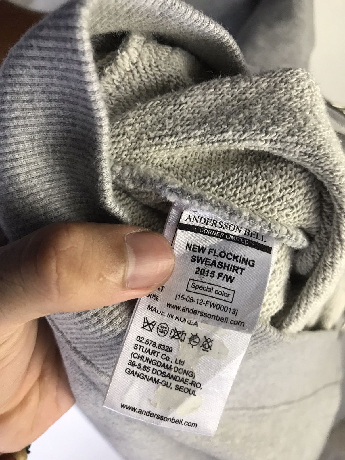 Andersson Bell 2015 F/W Scandinavia Crewneck Sweatshirt Size US L / EU 52-54 / 3 - 9 Thumbnail