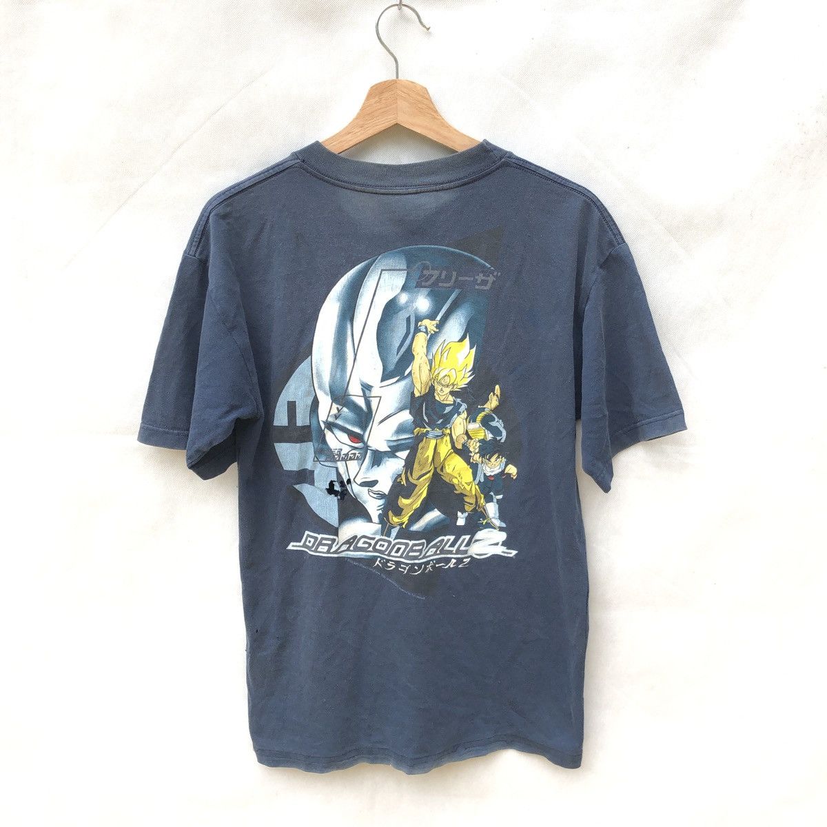 Anime Vintage DragonBall Z Goku Anime Distressed Fading Tshirt Size US M / EU 48-50 / 2 - 1 Thumbnail