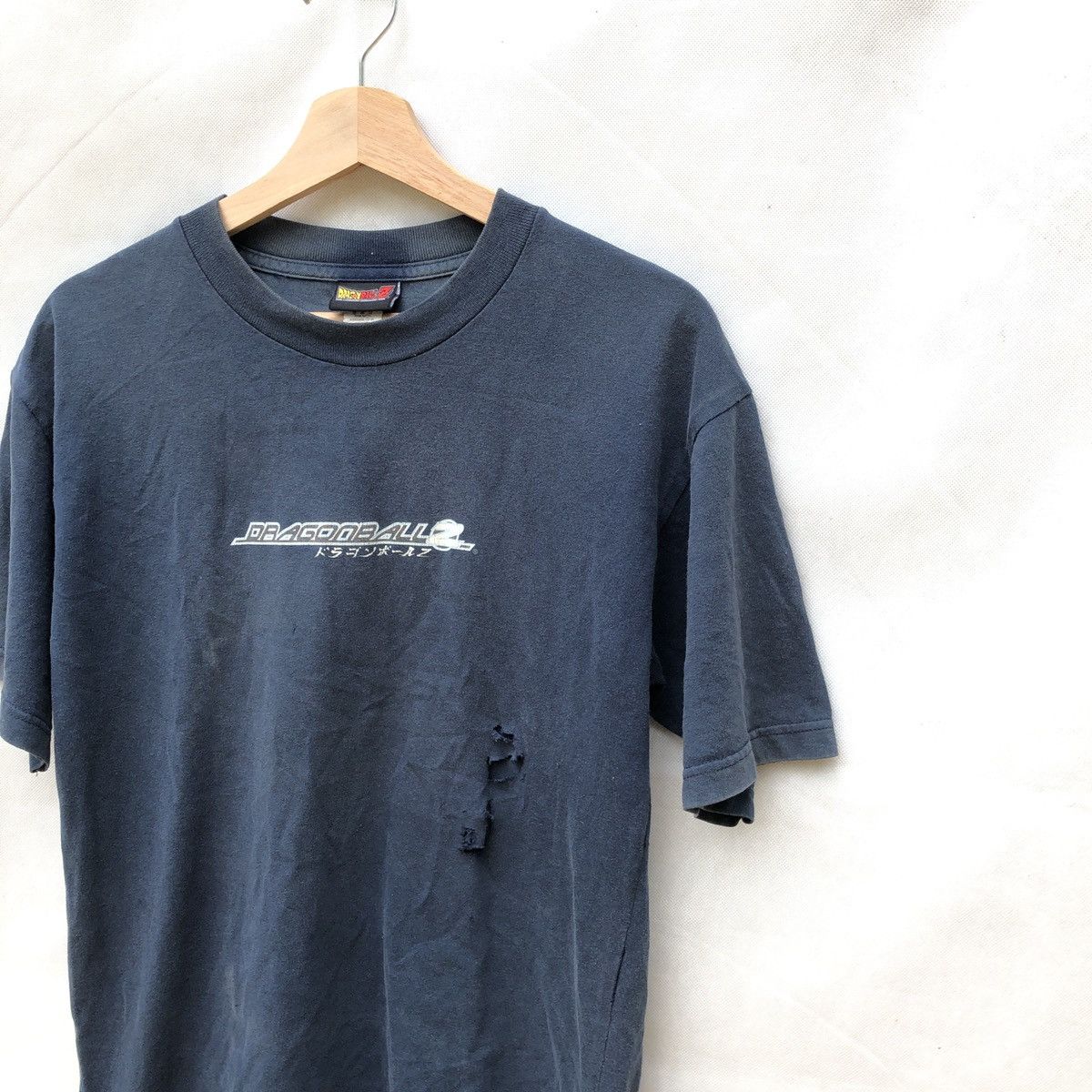 Anime Vintage DragonBall Z Goku Anime Distressed Fading Tshirt Size US M / EU 48-50 / 2 - 3 Thumbnail