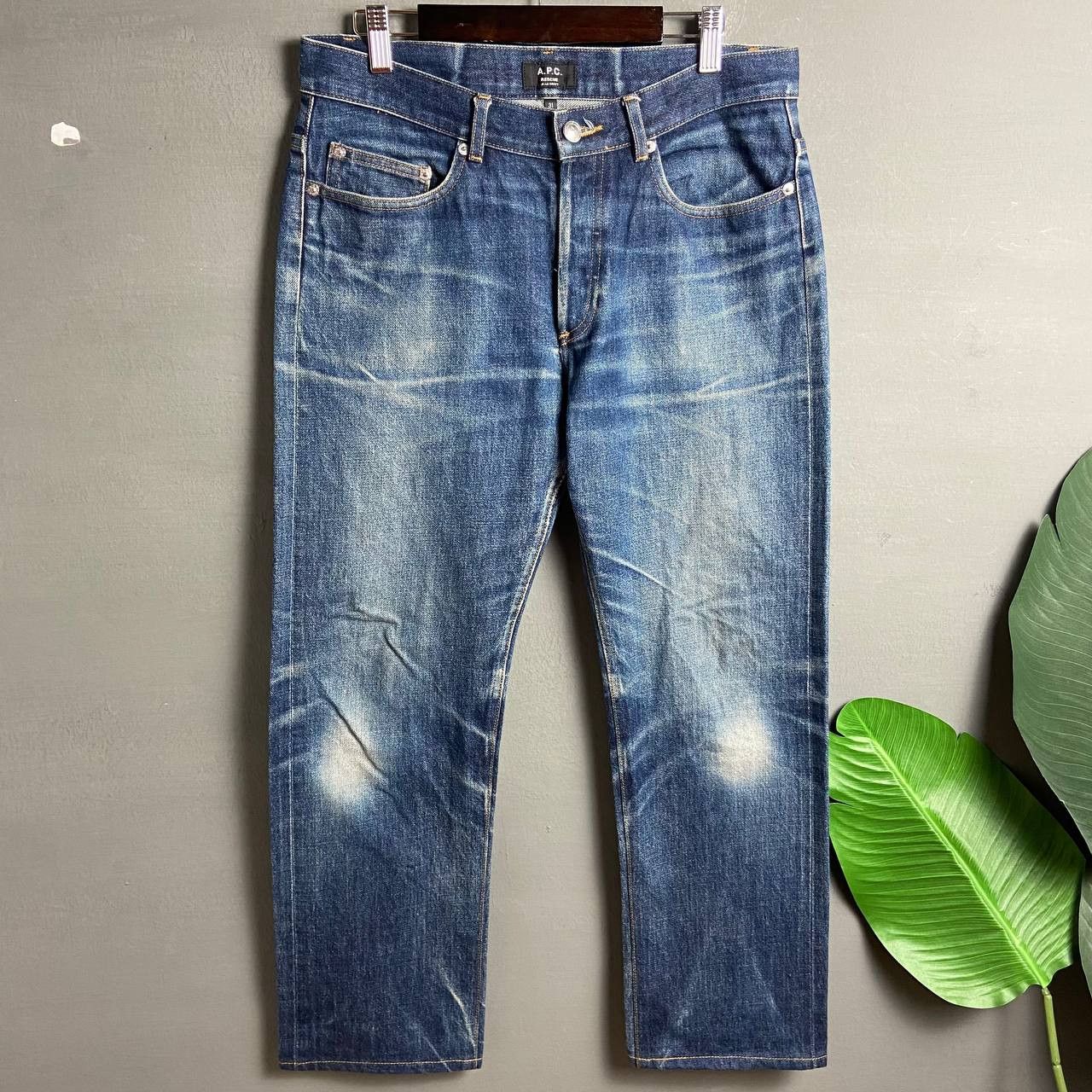 A.P.C. APC Rescue Jean Droit Selvedge | Grailed