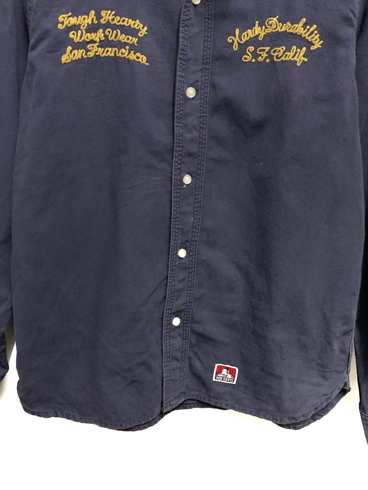 Ben Davis BEN DAVIS Navy Blue Flannel. Size US M / EU 48-50 / 2 - 4 Thumbnail