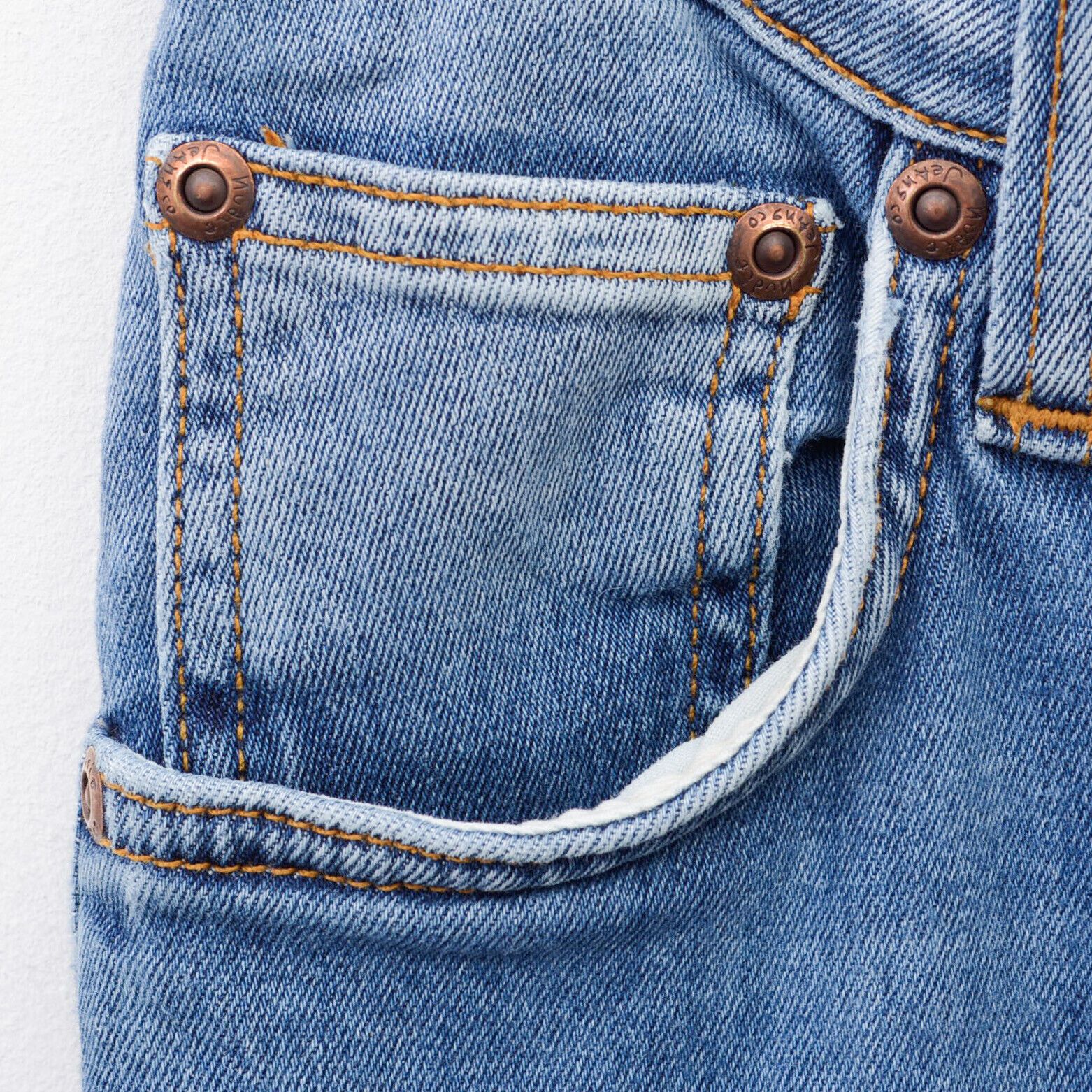 Nudie Jeans Hightop Tilde Stellar W25 L30 Skinny Cotton High Rise Pants Size 25" / US 0 / IT 36 - 3 Thumbnail