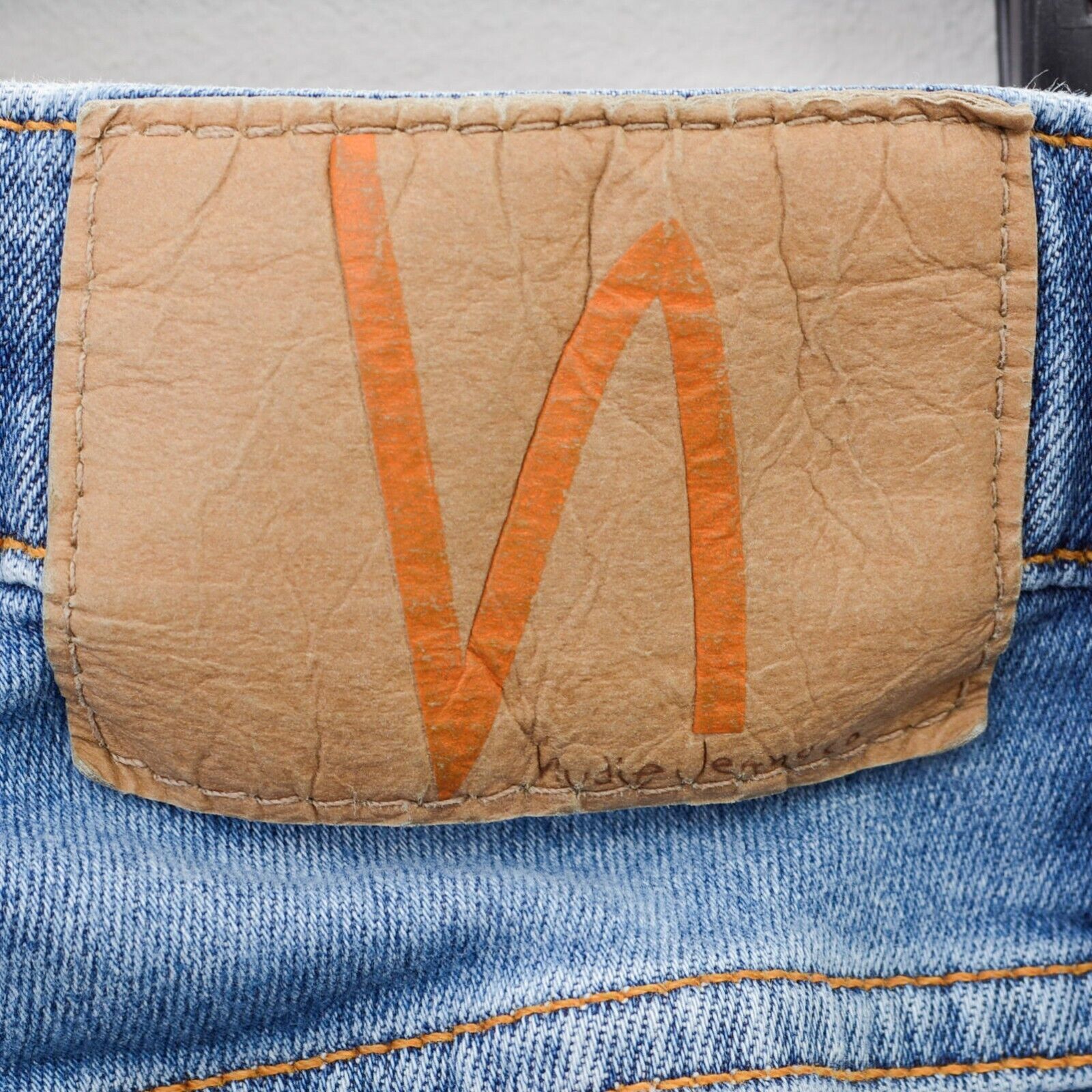 Nudie Jeans Hightop Tilde Stellar W25 L30 Skinny Cotton High Rise Pants Size 25" / US 0 / IT 36 - 8 Thumbnail
