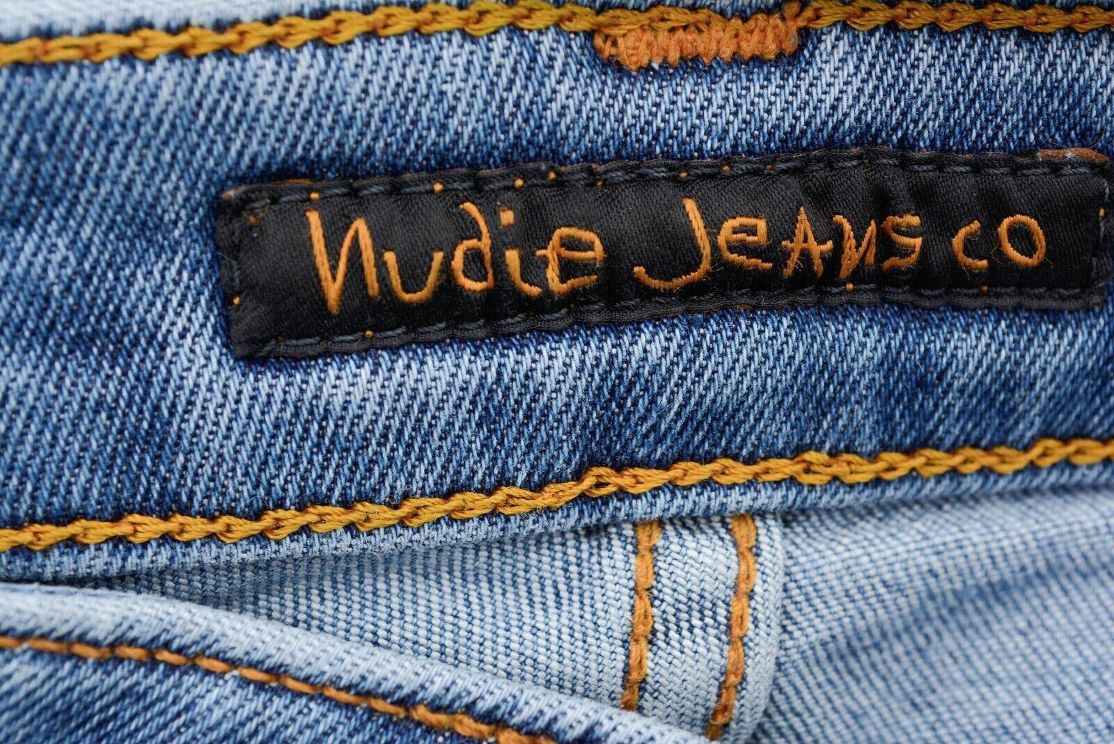 Nudie Jeans Hightop Tilde Stellar W25 L30 Skinny Cotton High Rise Pants Size 25" / US 0 / IT 36 - 5 Thumbnail