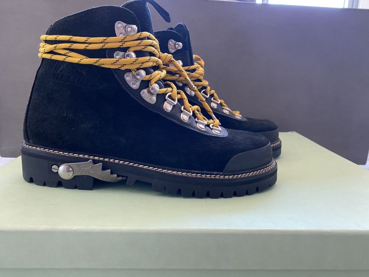 Off-White Off-White Black Ice Pick Hiking Boots size 39 | Grailed
