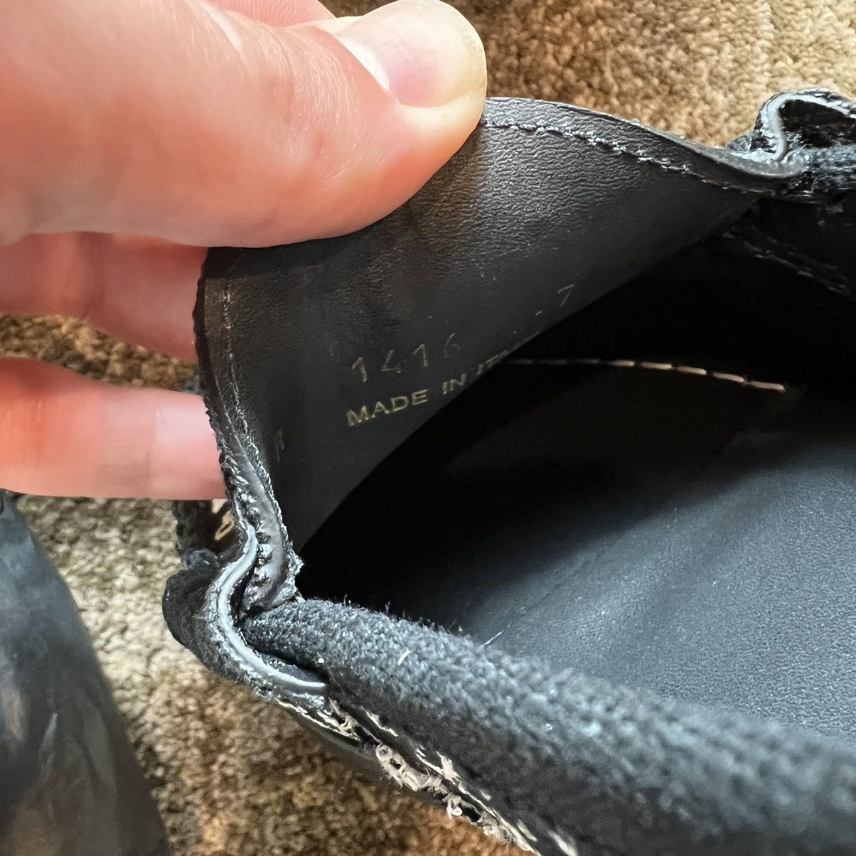 Rhude Rhude Bandana Loafer Black Size 7 Size US 7 / EU 40 - 6 Thumbnail
