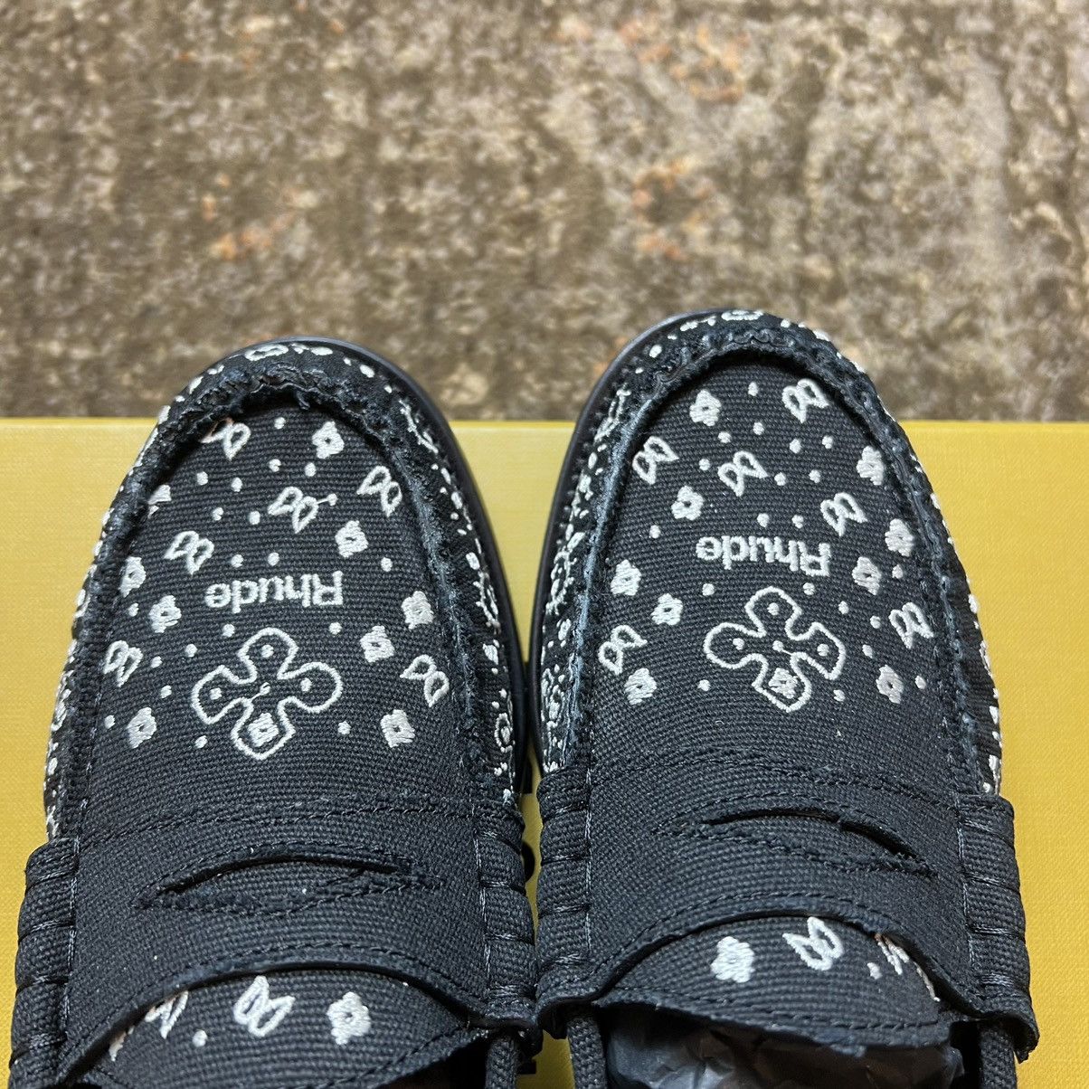 Rhude Rhude Bandana Loafer Black Size 7 Size US 7 / EU 40 - 2 Thumbnail